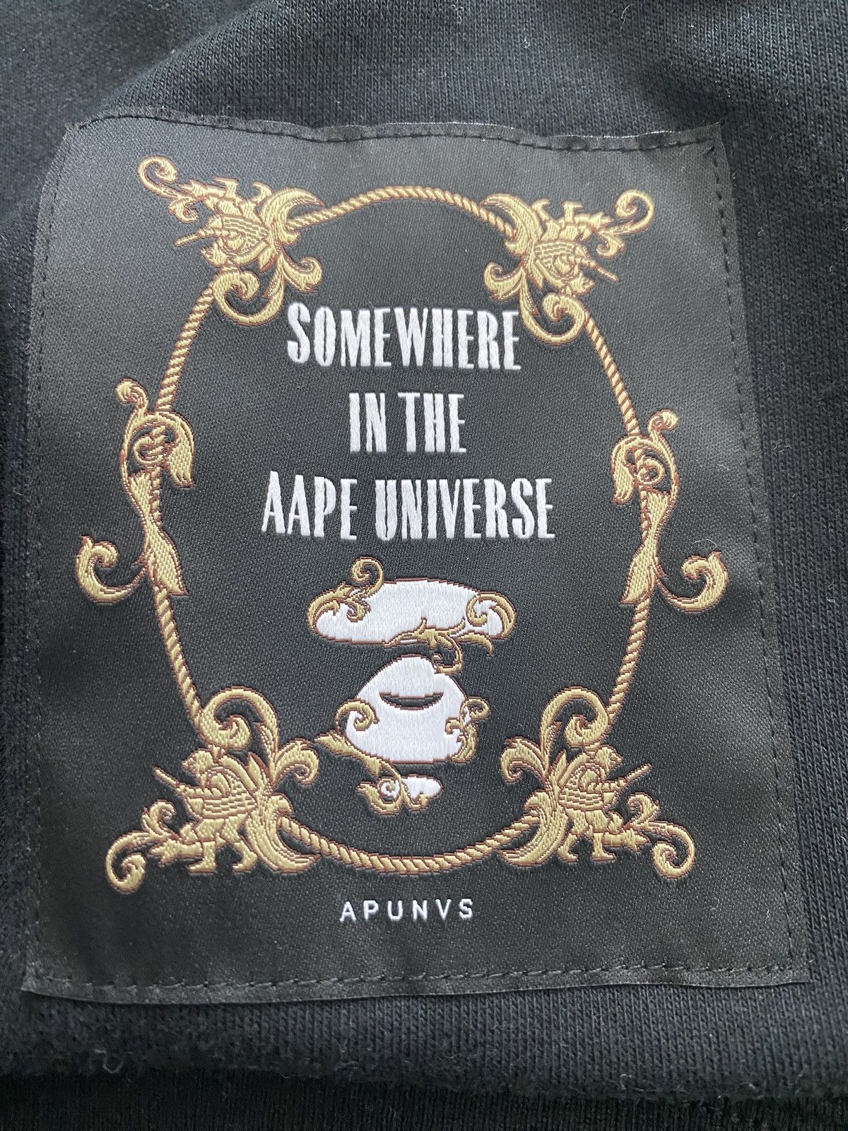 Aape Black AAPE By A Bathing Ape Hoodie Size M Size US M / EU 48-50 / 2 - 7 Thumbnail