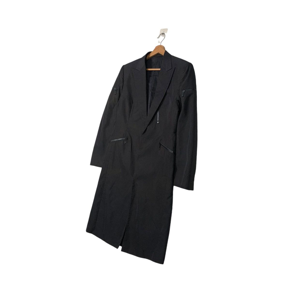 Japanese Brand 🔥VINTAGE LONG JACKET ICONIC BLACK 5351 POUR LES HOMMES Size US M / EU 48-50 / 2 - 2 Thumbnail