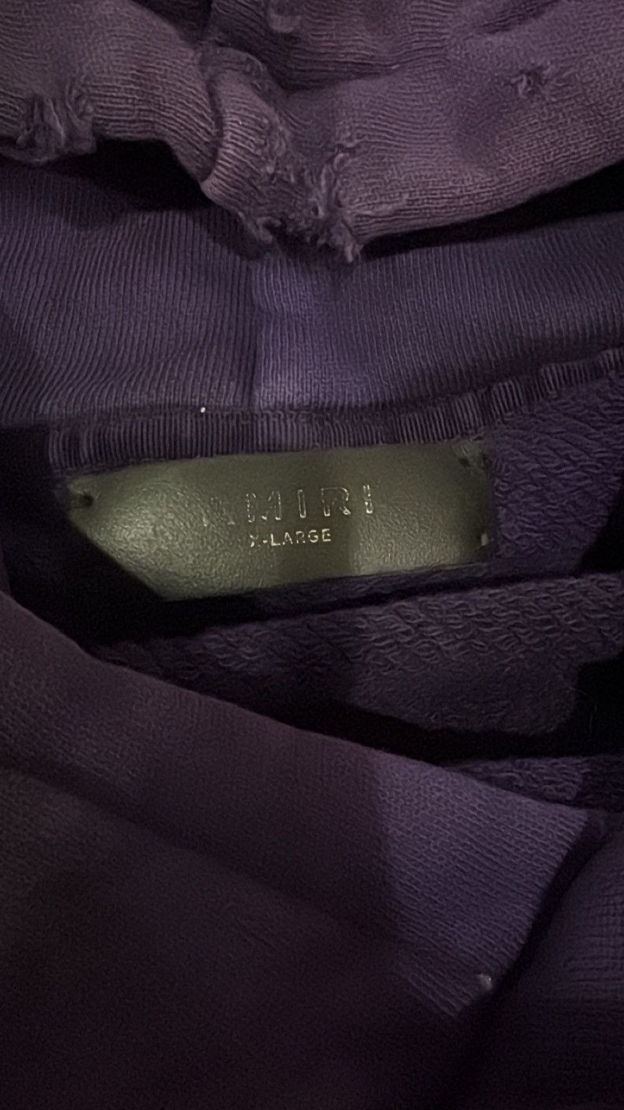 Amiri Amiri Purple Tie Dye Shotgun Hoodie Size US XL / EU 56 / 4 - 3 Thumbnail