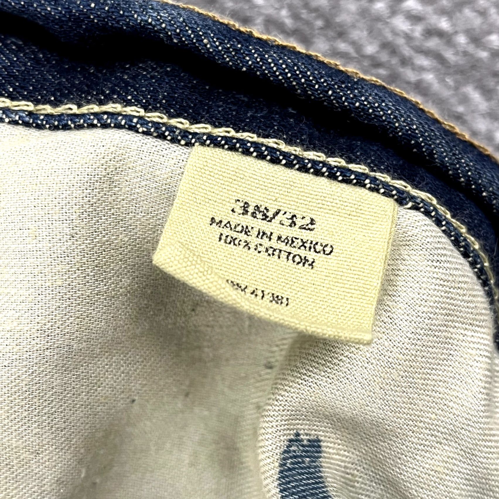 Polo Ralph Lauren POLO RALPH LAUREN Jeans Mens 38x32 Classic Fit Straight Leg Blue Denim R66SD72 Size US M / EU 48-50 / 2 - 4 Thumbnail