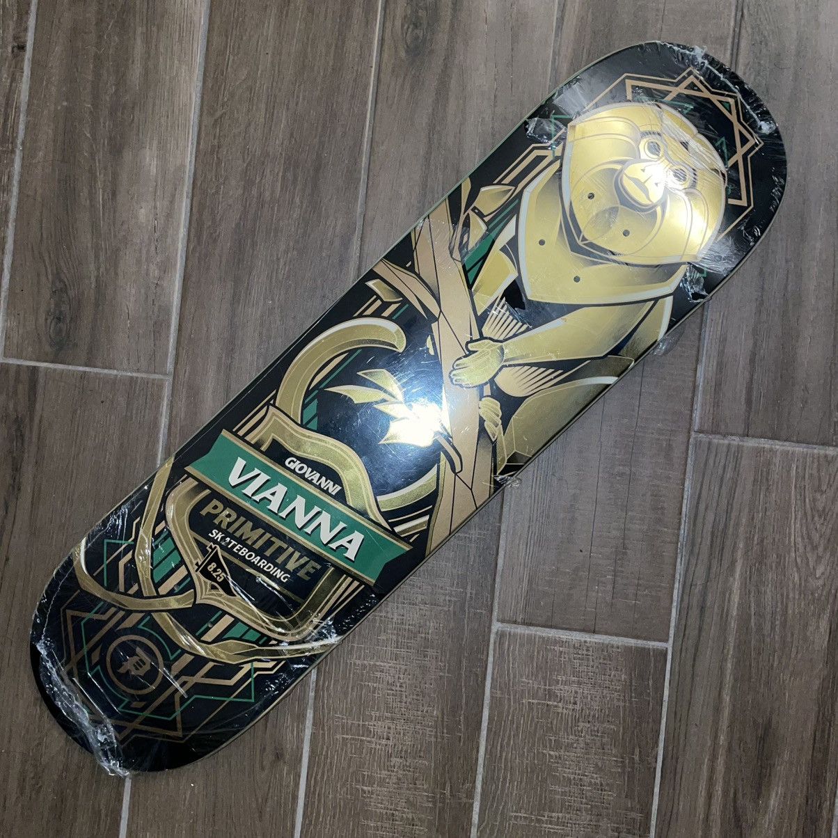 Primitive Primitive Giovanni Vianna First Pro Model Animal Skate Deck Size ONE SIZE - 1 Thumbnail