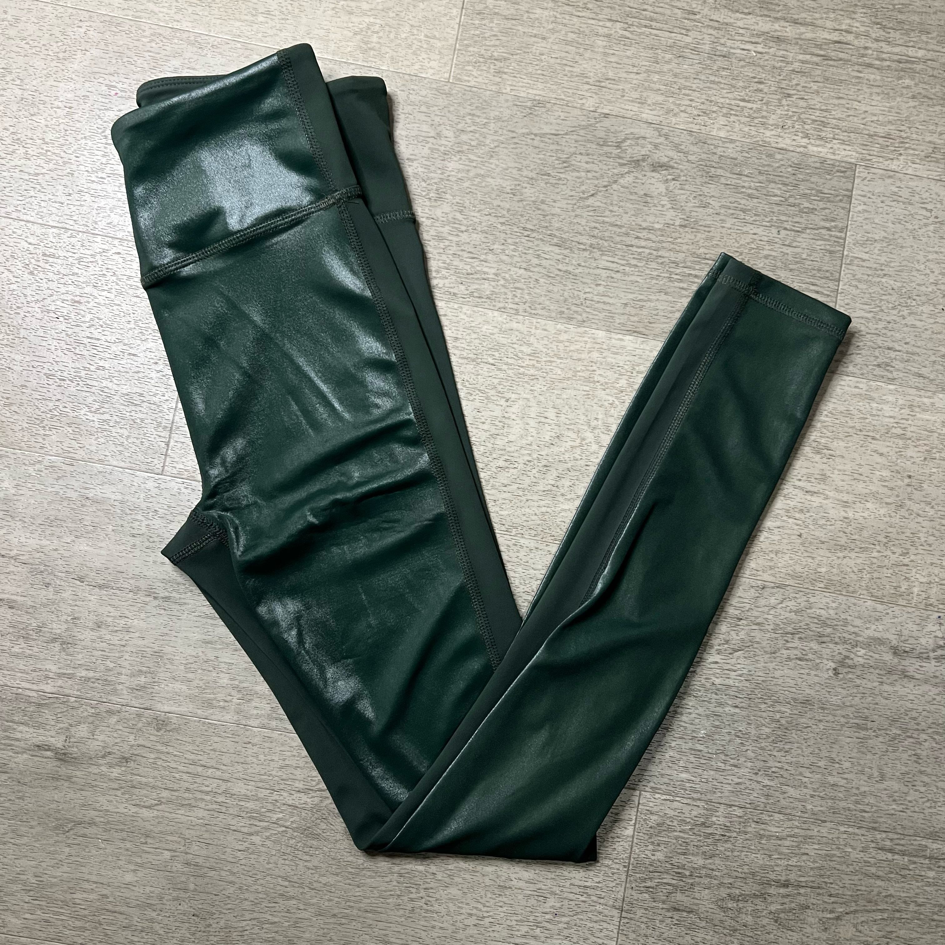 Preach Peach Nina 2.0 Forest Compression Leggings Gloss Front, Matt Size 30" / US 8 / IT 44 - 11 Thumbnail