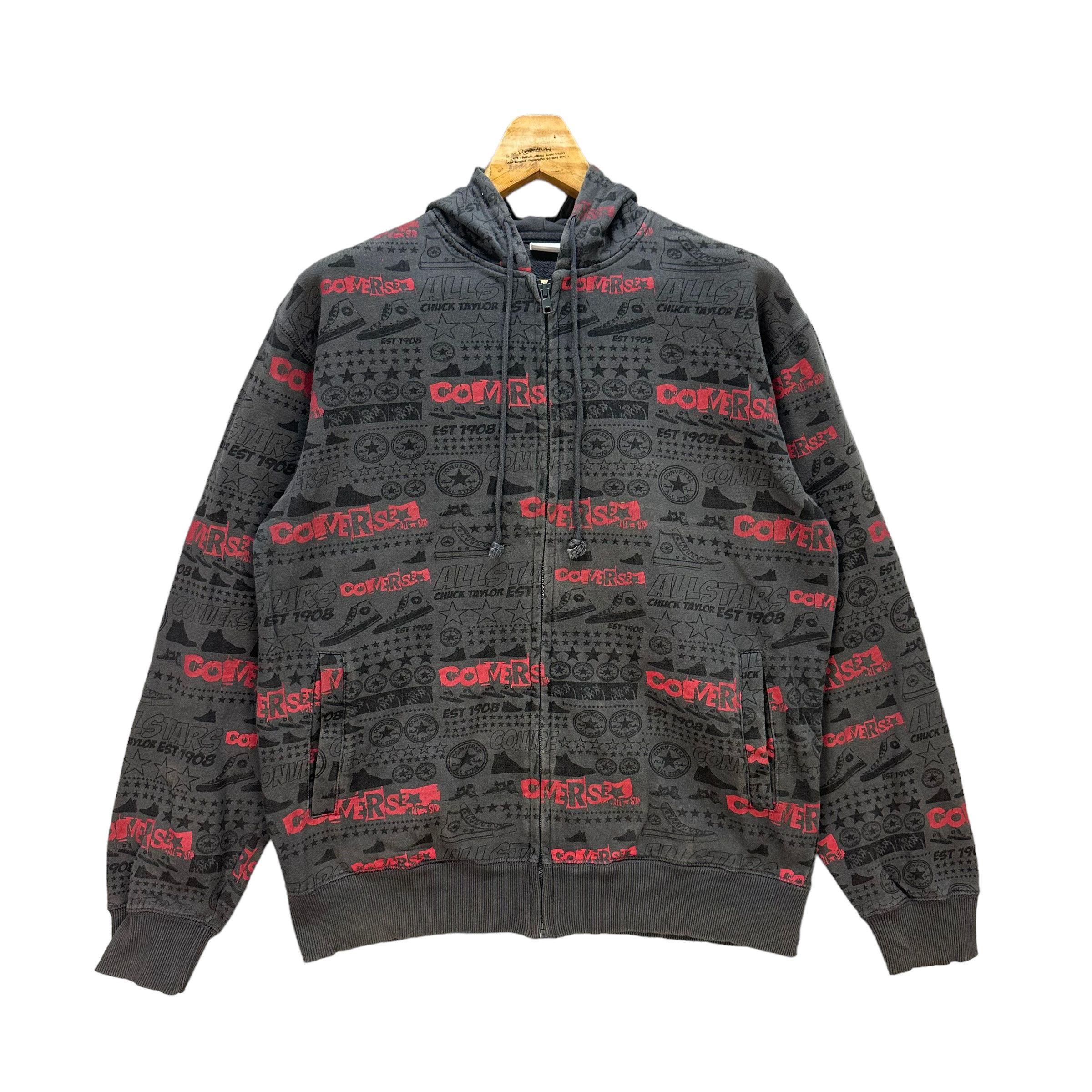 Converse CONVERSE FULLPRINT ZIPPER HOODIES #8560-014 Size US L / EU 52-54 / 3 - 1 Thumbnail