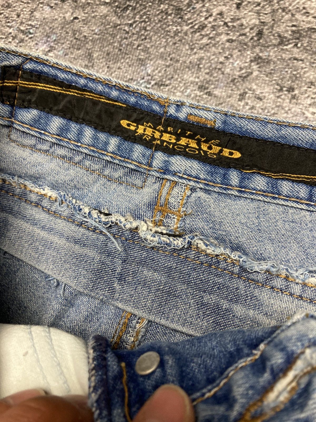 Marithe + Francois Girbaud × Vintage Jeans Zip Marithe Francois Girbaud ZipPants Opium zipper Size US 26 / EU 42 - 7 Thumbnail