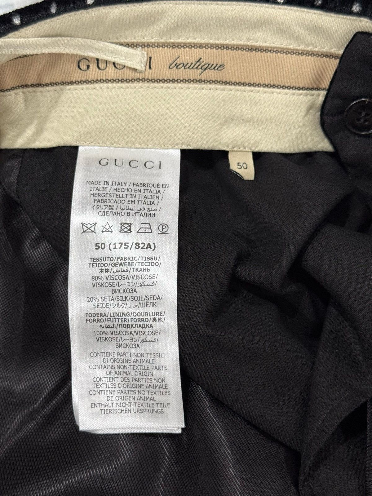 Gucci Gucci Runway Velvet trousers Size US 42 / EU 58 - 11 Thumbnail