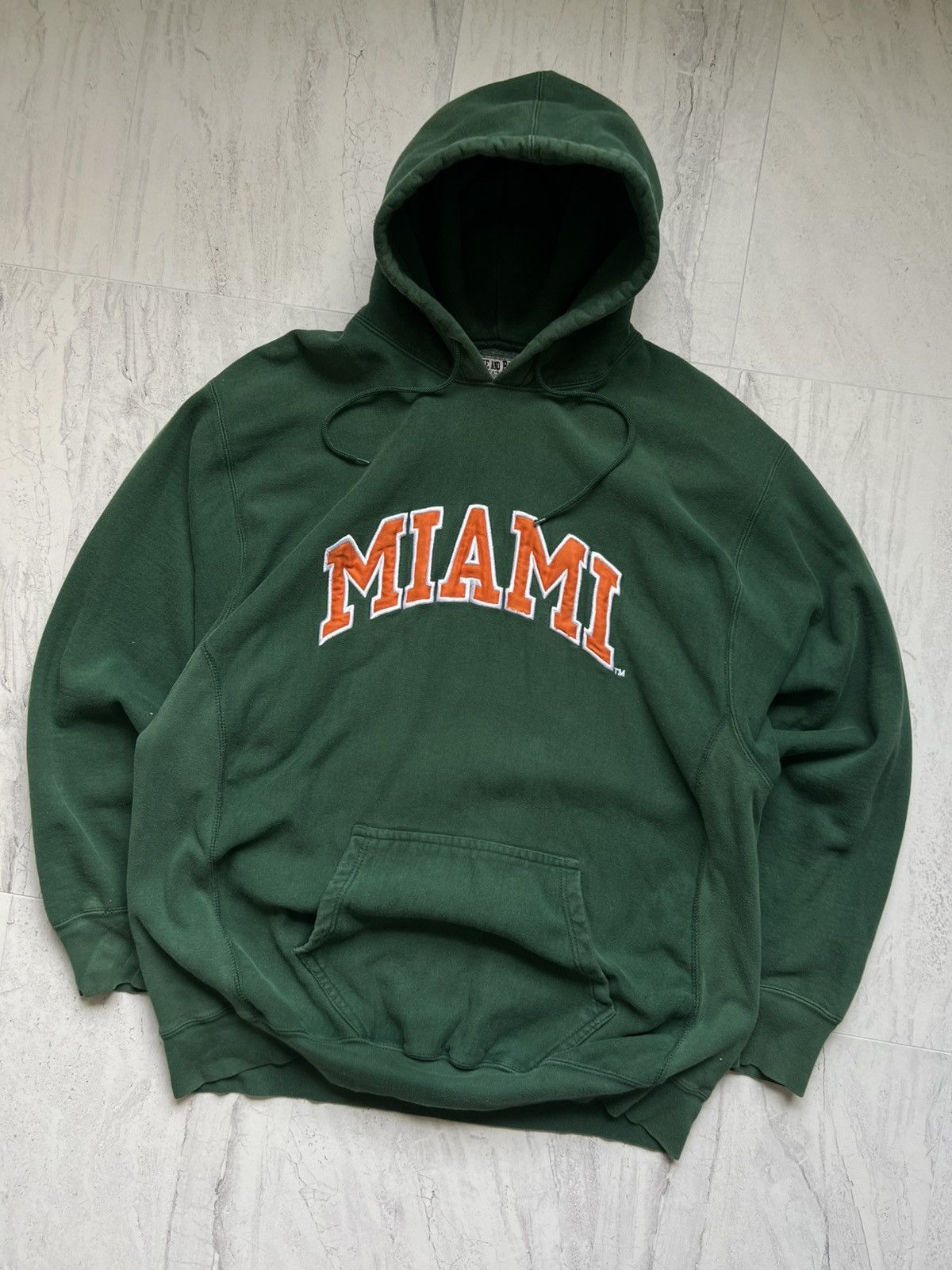 Nike Vintage 90’s University of Miami Hurricanes Weave Sweatshirt Size US XL / EU 56 / 4 - 1 Thumbnail