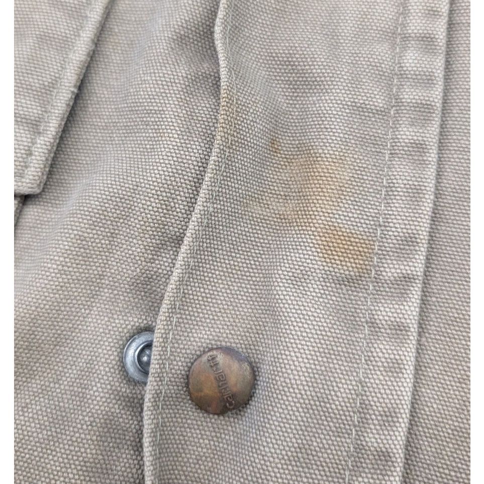 Carhartt × Vintage Vintage Carhartt Blanket Lined Canvas Workwear Chore Jacket Size US XXL / EU 58 / 5 - 5 Thumbnail