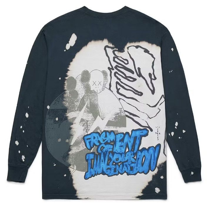 Fragment Design × Kaws × Travis Scott Travis Scott Cactus Jack + Kaws For Fragment L/S Tee Size US S / EU 44-46 / 1 - 5 Thumbnail