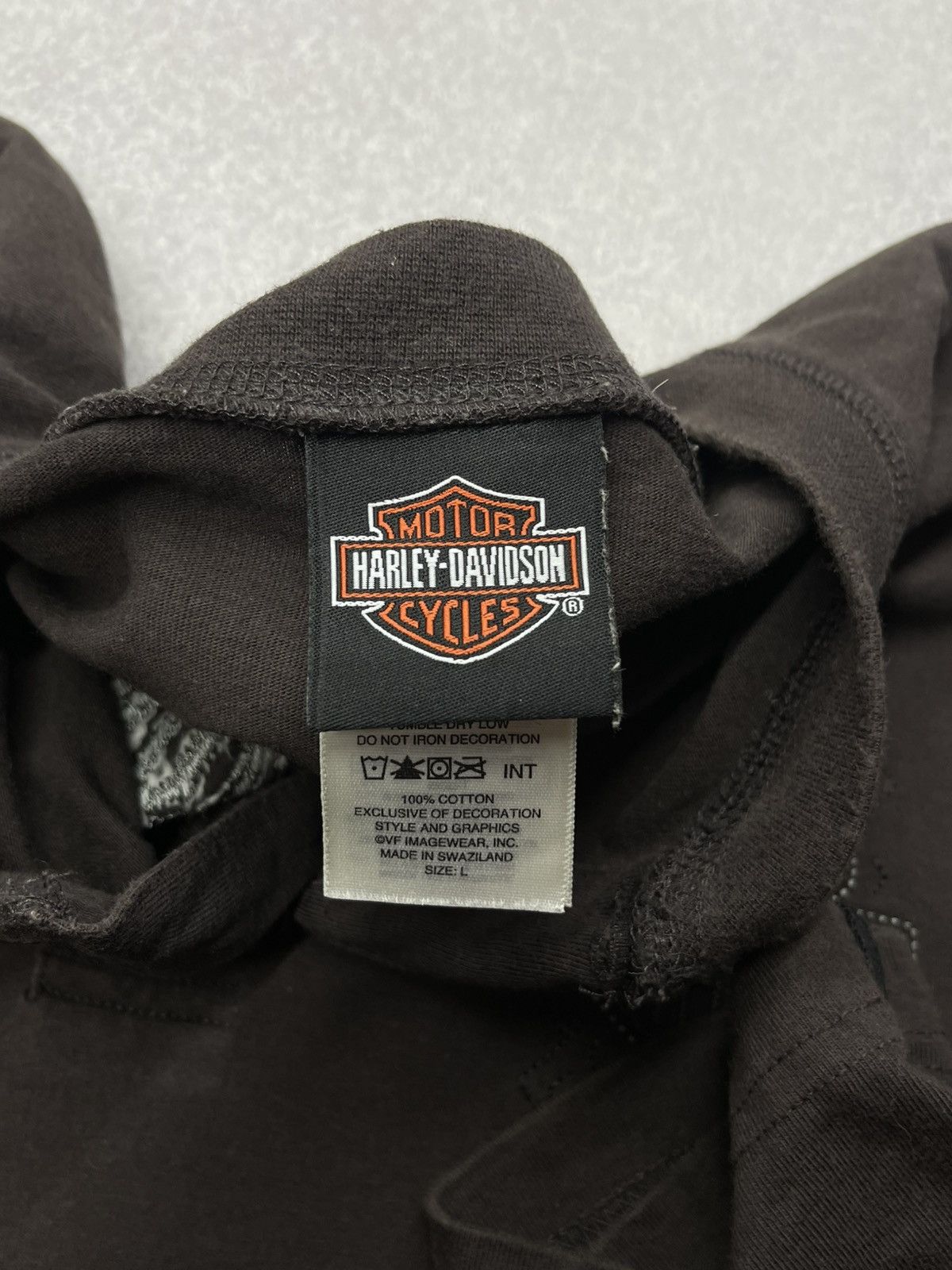 Harley Davidson Vintage Harley Davidson Motorcycles Brown TShirt Florida USA Size US L / EU 52-54 / 3 - 11 Thumbnail