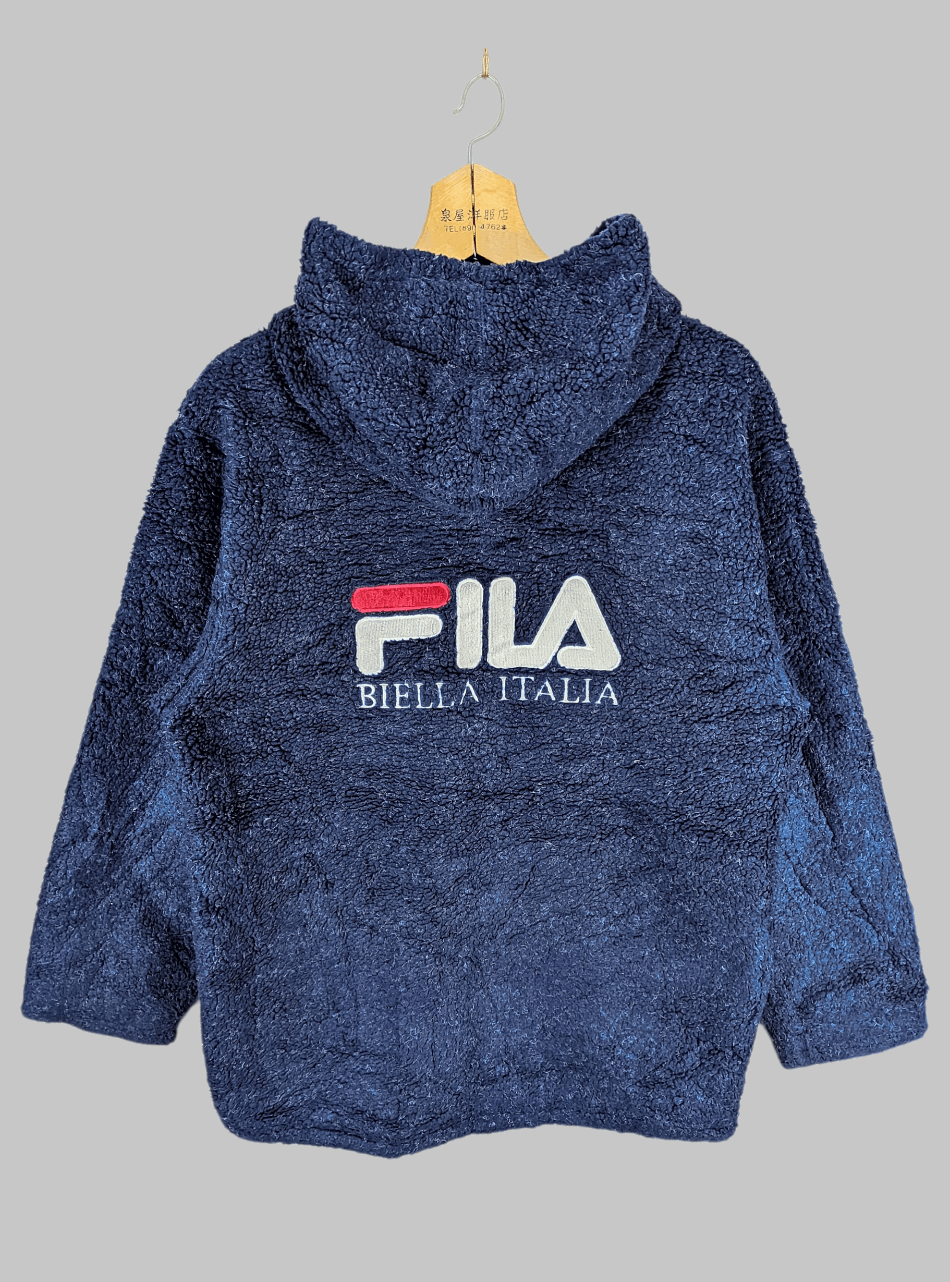 Fila Zipper Sherpa Hoodie Jacket by Fila Size US M / EU 48-50 / 2 - 2 Thumbnail