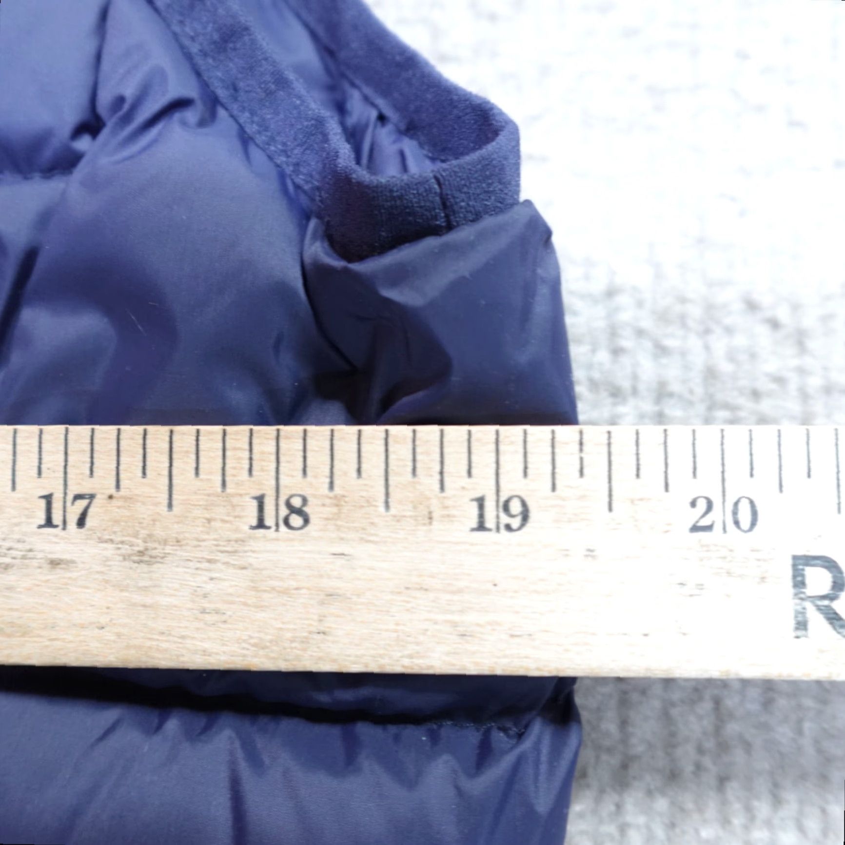 Vintage EAB Womens Vest Medium Blue Down Filled Full Zip Puffer Size M / US 6-8 / IT 42-44 - 7 Thumbnail