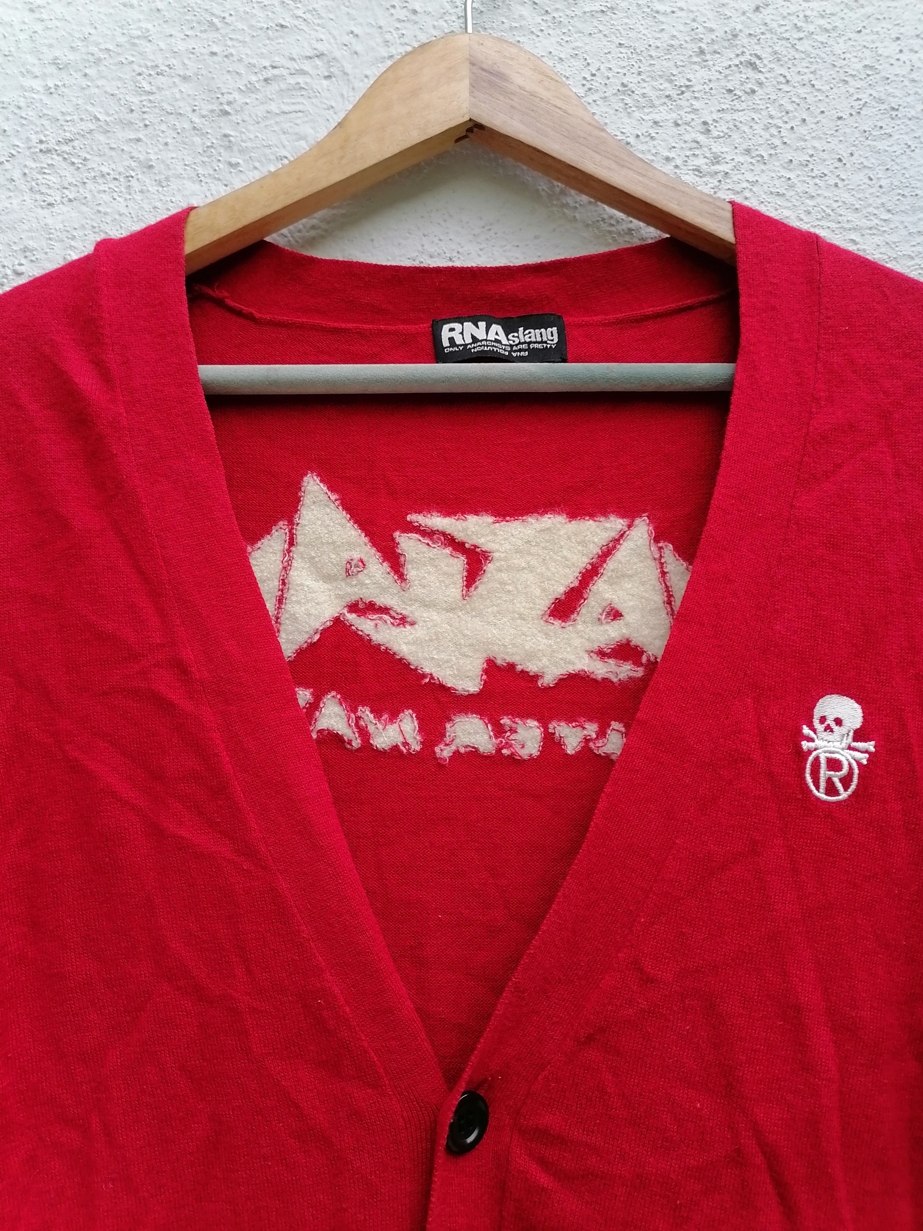 Hysteric Glamour × If Six Was Nine × Le Grande Bleu (L.G.B.) RNA Slang The Alternative Anarchists Wool Cardigan Size US S / EU 44-46 / 1 - 4 Thumbnail