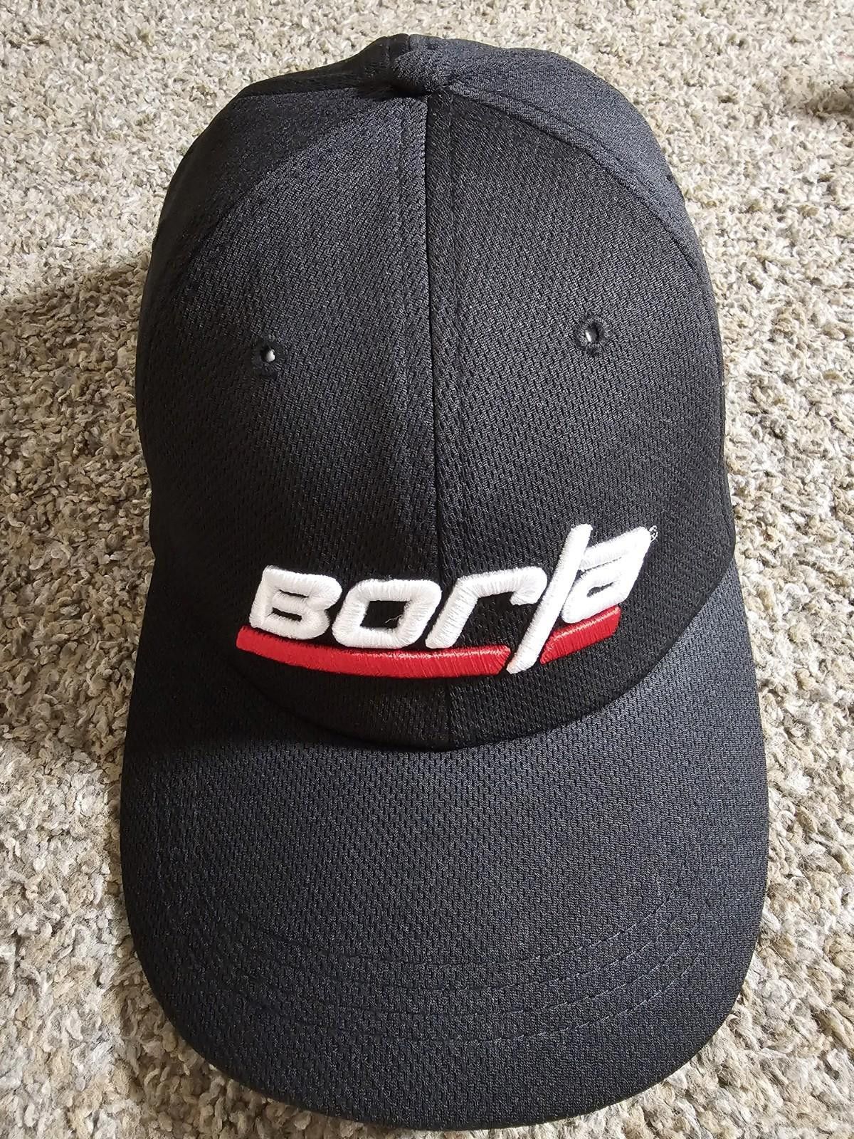 Borsalino Borla Exhaust Strapback Black Hat Size ONE SIZE - 2 Thumbnail