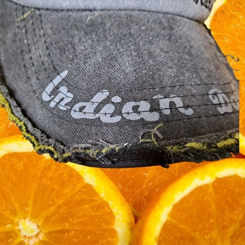 Other Black Rebel Baseball Cap Distressed Indian Dakota State Hat Size ONE SIZE - 3 Thumbnail