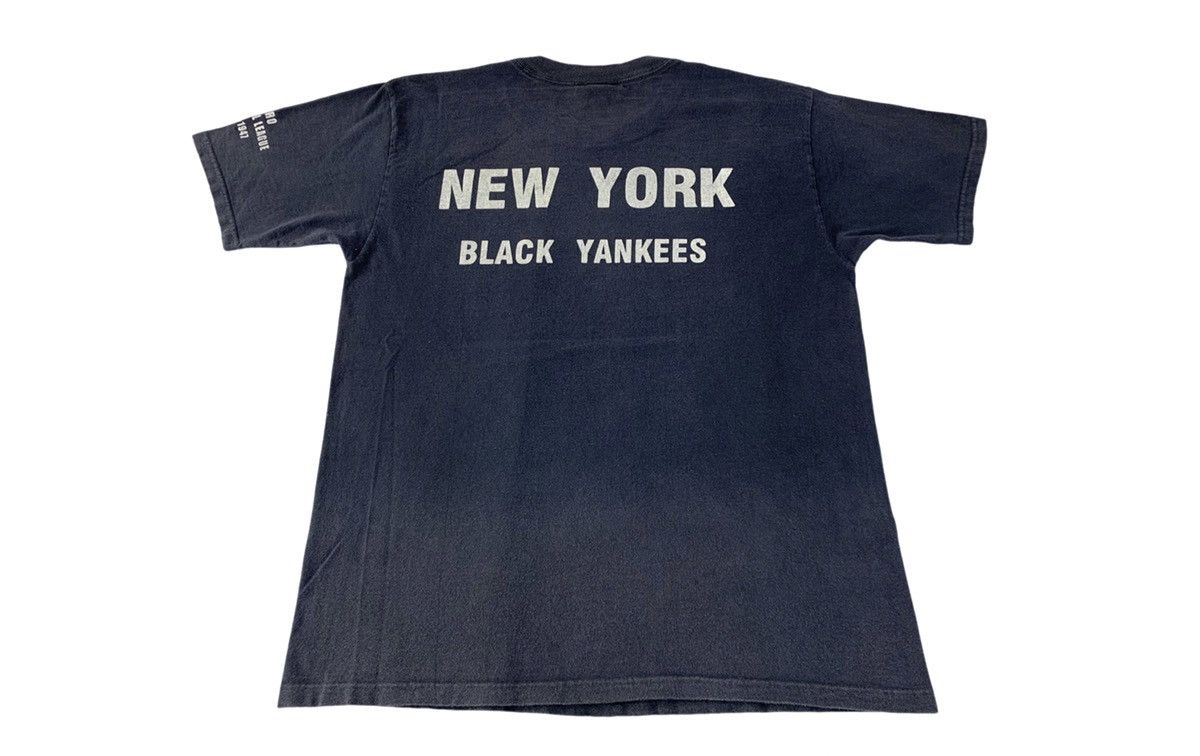 NY Black Yankees Negro League Baseball Museum Spell Out Tee