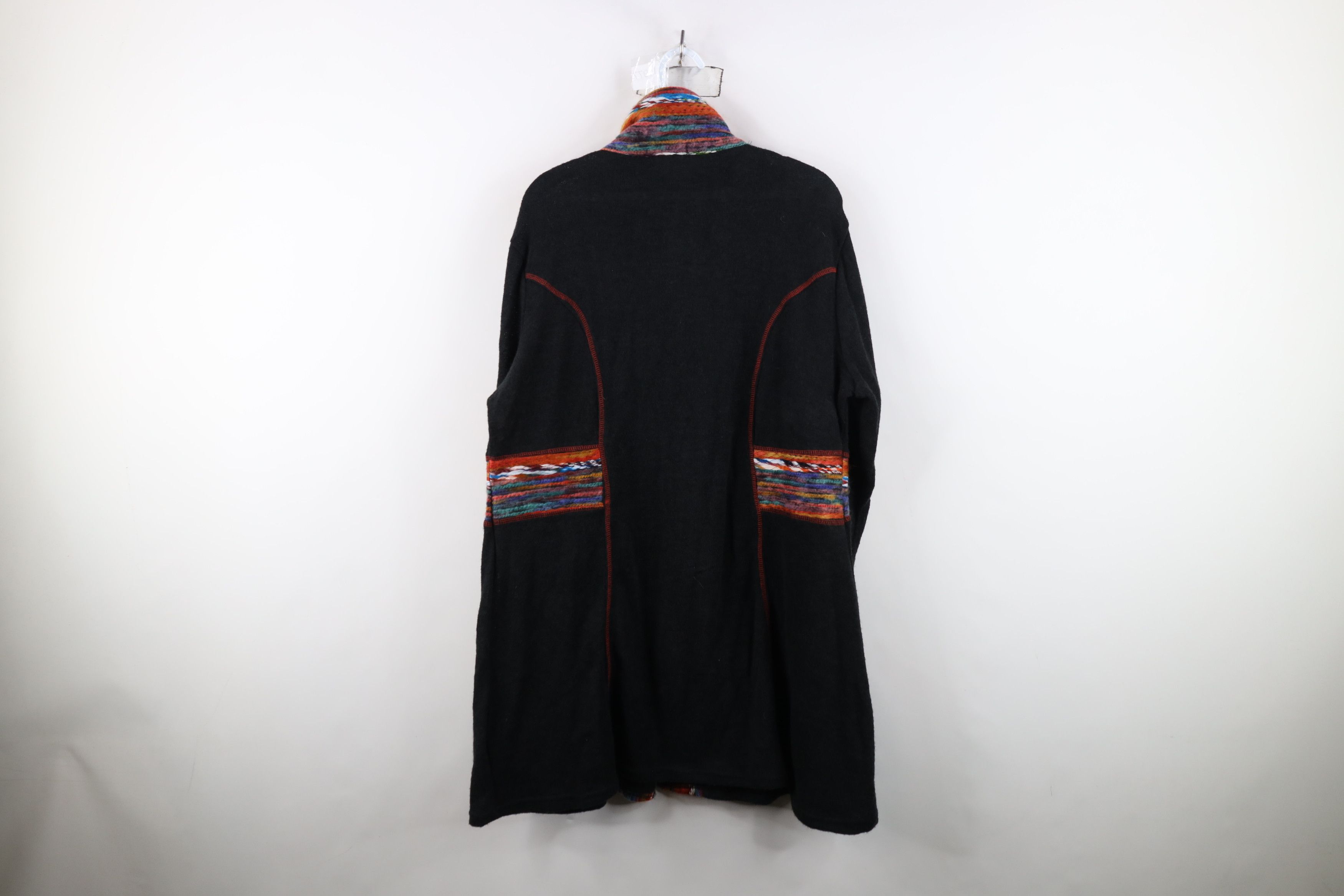 Vintage Vintage 90s Coogi Style Wool Blend Knit Zip Sweater Jacket Size XL / US 12-14 / IT 48-50 - 11 Thumbnail