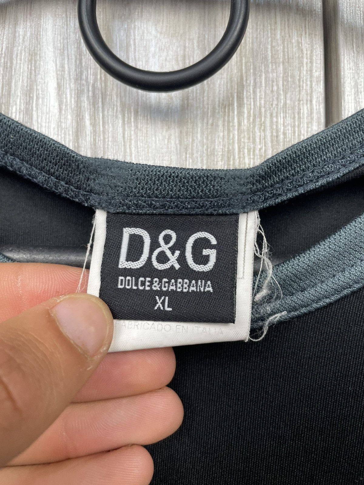 Dolce & Gabbana Vintage 00s Dolce & Gabbana Italia Logo Archive D&G T Shirt Size US M / EU 48-50 / 2 - 10 Thumbnail