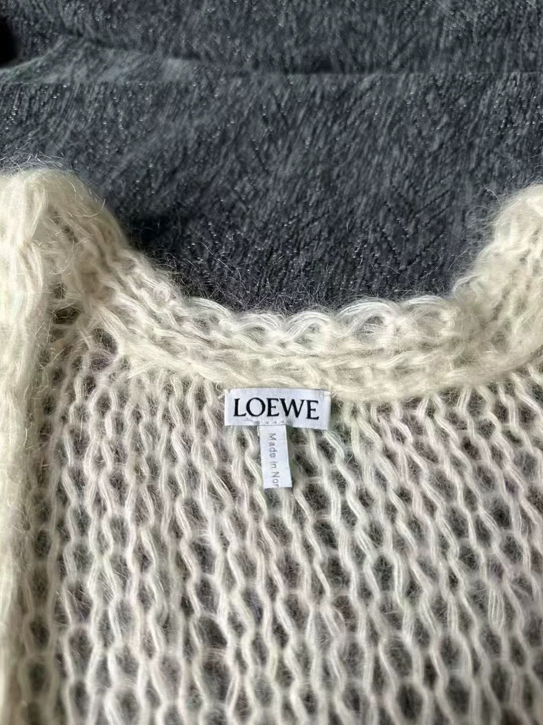 Loewe Loewe Mohair Cardigan Size S / US 4 / IT 40 - 3 Thumbnail