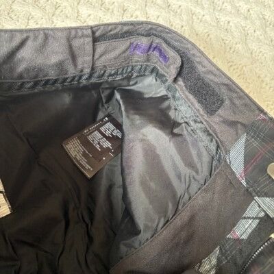 Burton Burton Snowboard Pants Plaid Insulated Waterproof Winter Ski Size 27" / US 4 / IT 40 - 9 Thumbnail