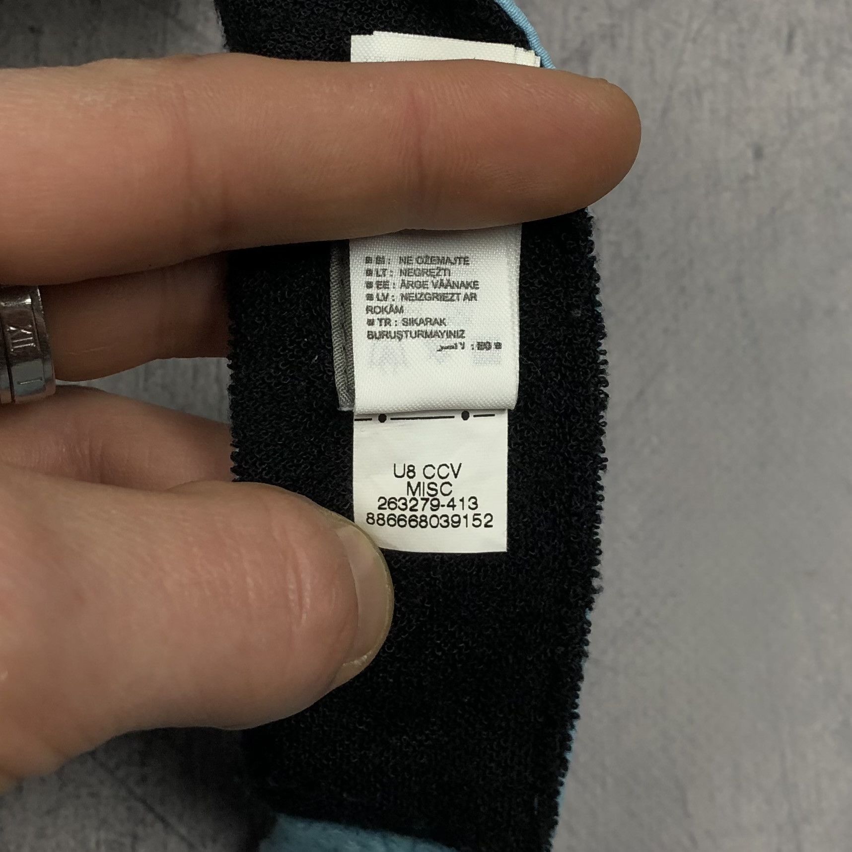 Nike Vintage Nike Swoosh Just Do It Visor Cap Size ONE SIZE - 10 Thumbnail