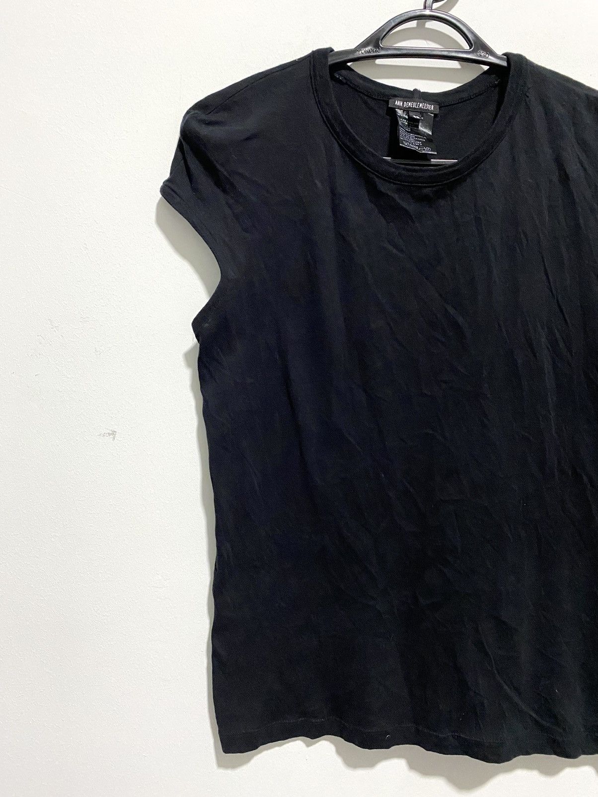 Ann Demeulemeester Ann Demeulemeester Black tee Size M / US 6-8 / IT 42-44 - 4 Thumbnail