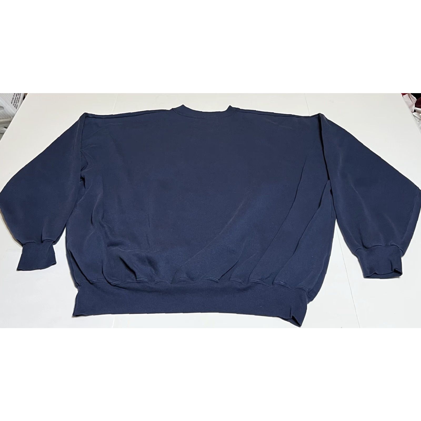 Vintage VINTAGE Dodger Embroidered Michigan Crewneck Sweatshirt Made in USA Men's XXL Crew Neck Blue Cotton Blend Pullover Embroidered Sweatshirt USA Men Size US XXL / EU 58 / 5 - 3 Thumbnail