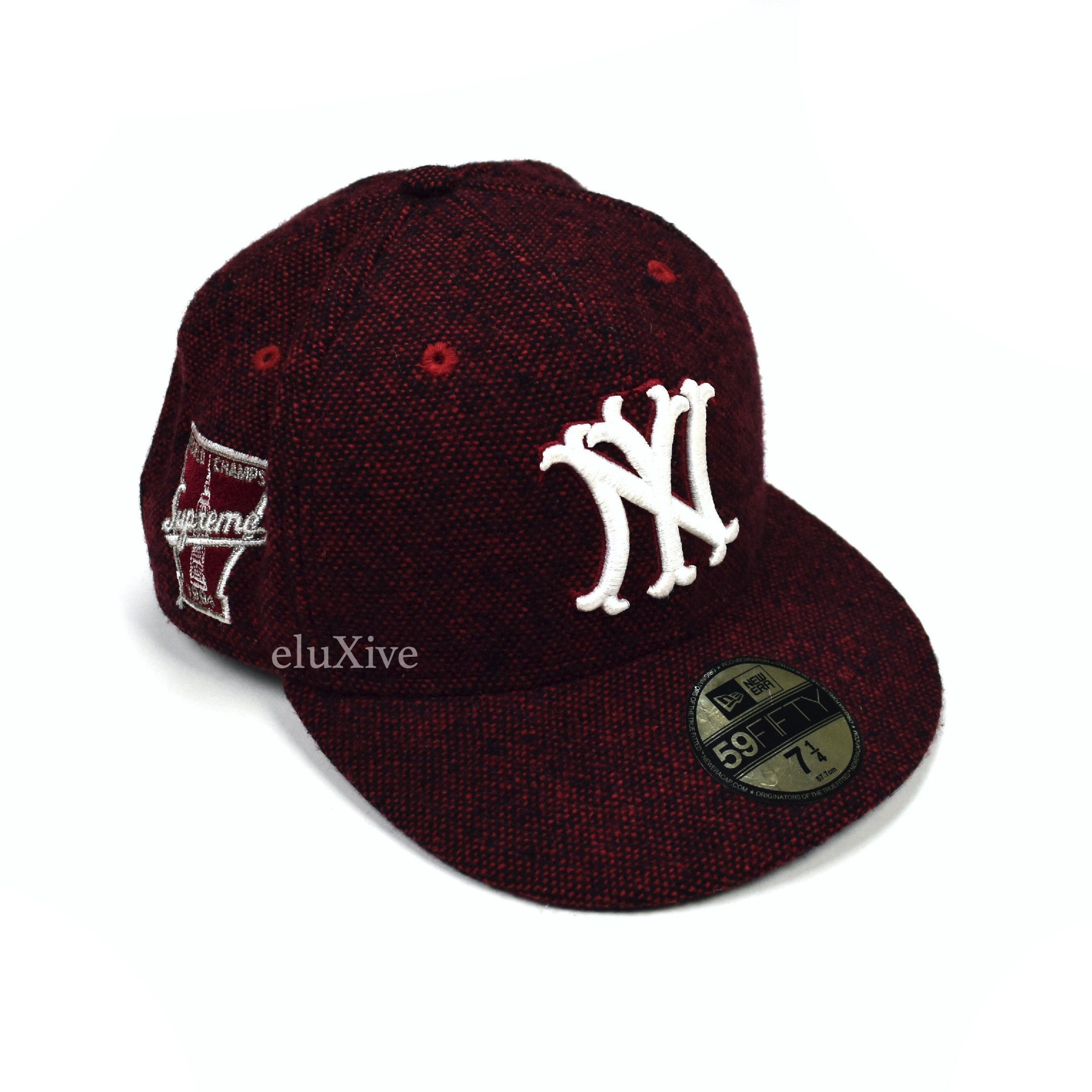 New Era × Supreme Supreme FW08 New Era World Champs NY 'Yankees' Logo Hat Size ONE SIZE - 1 Preview