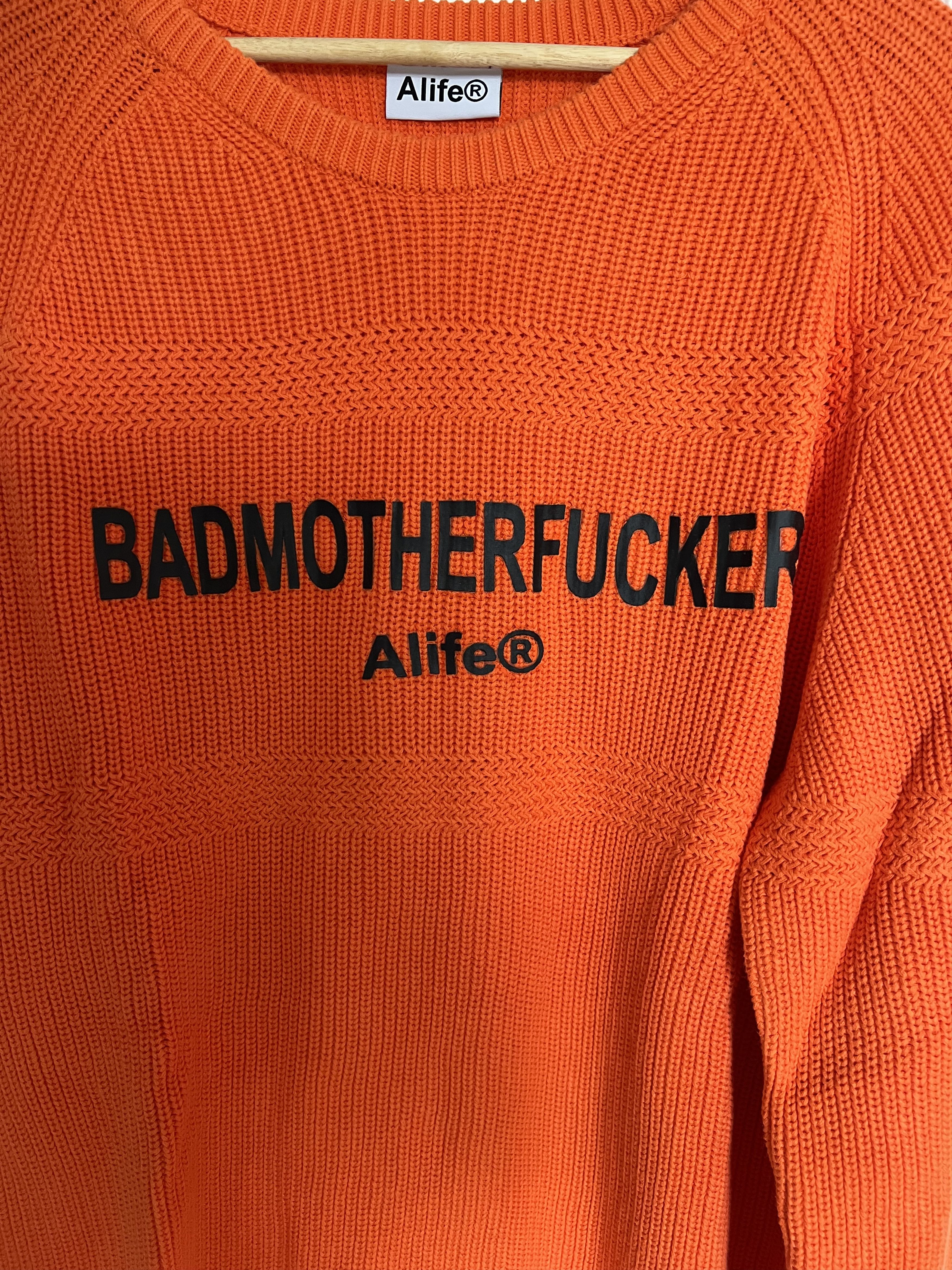 Alife Alife ‘Bad Motherfucker’ knitting sweater Size US XL / EU 56 / 4 - 3 Thumbnail
