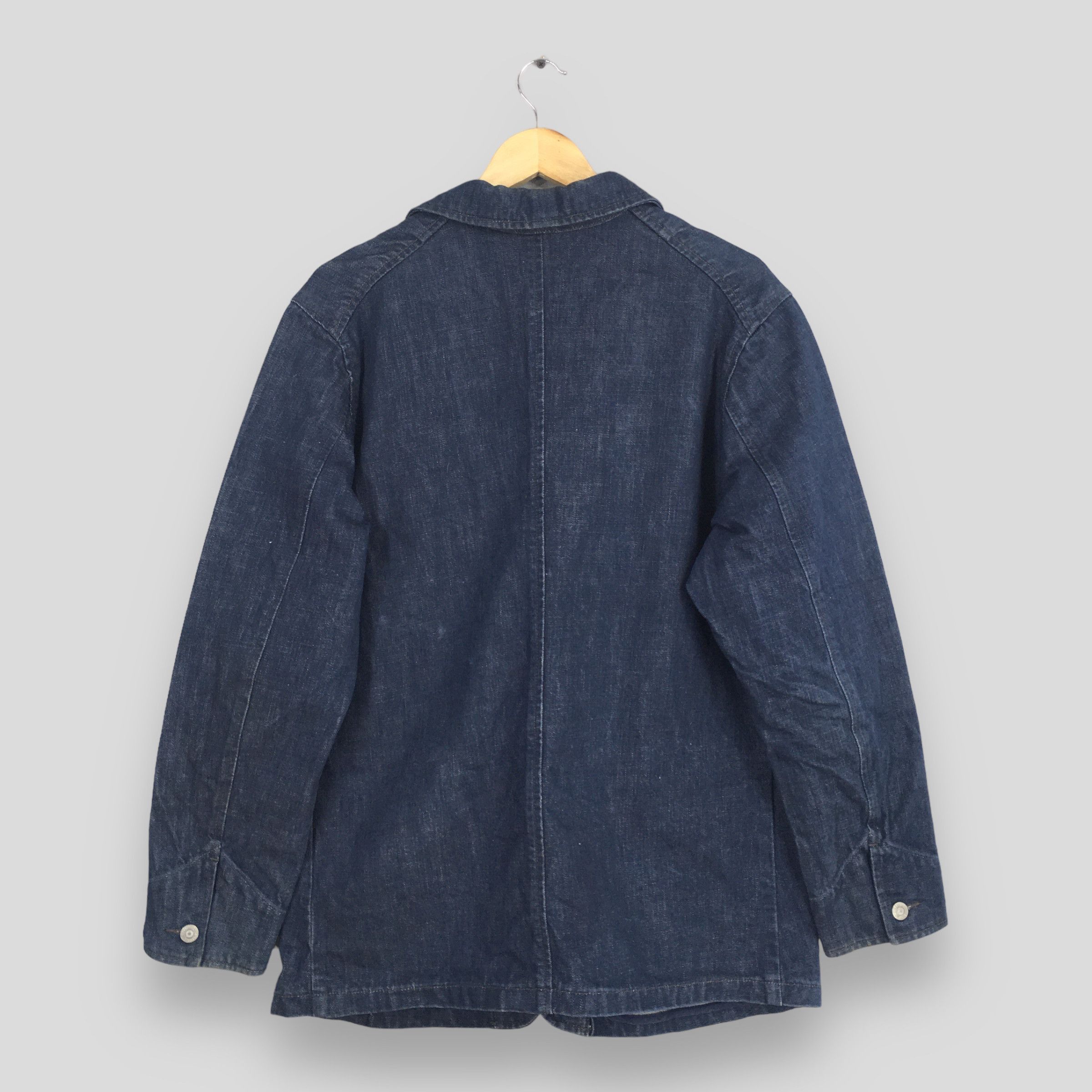 Vintage Vintage 1980s Denim Jeans Workwear Jacket Medium Size US M / EU 48-50 / 2 - 8 Thumbnail
