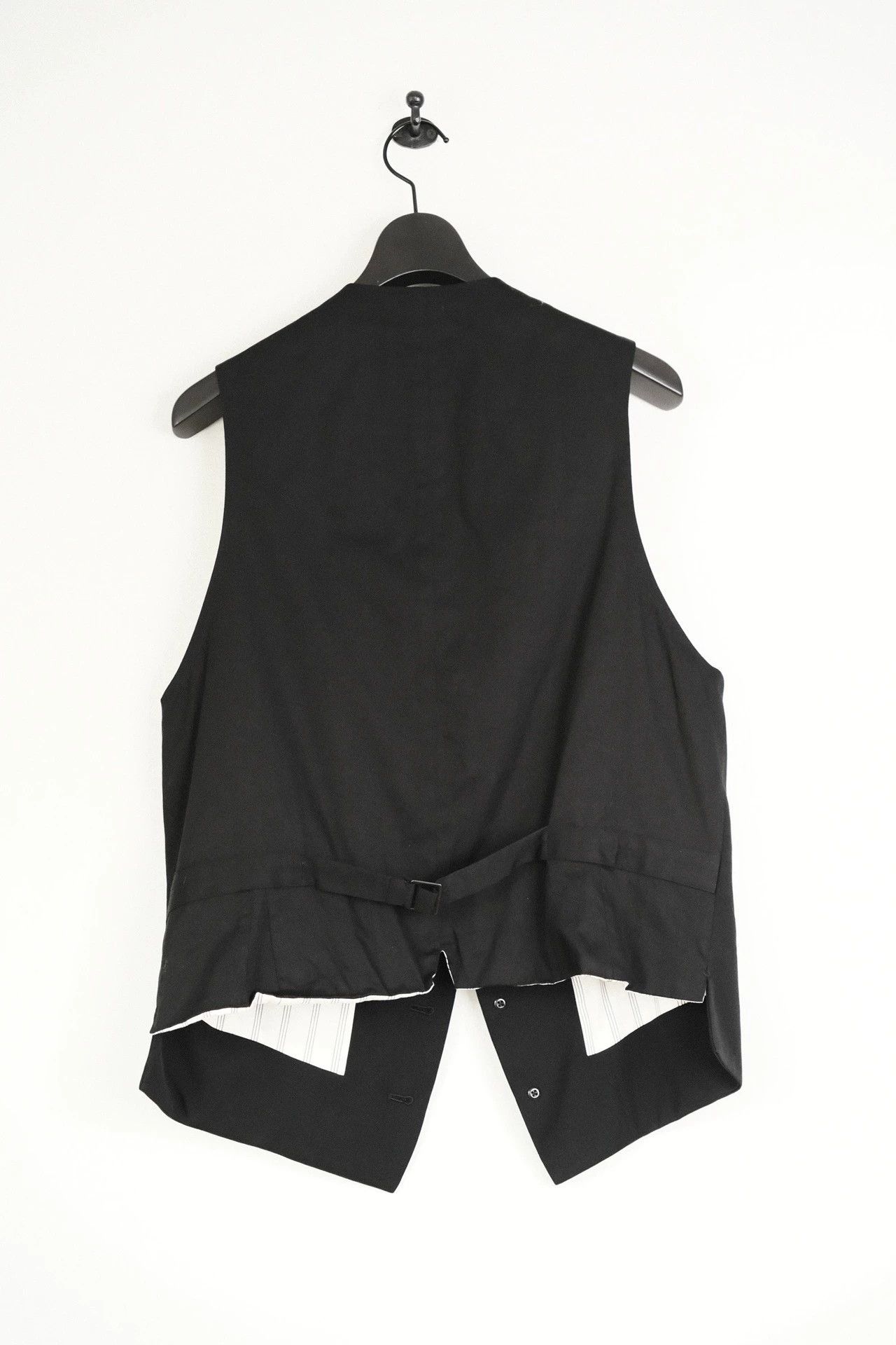 Yohji Yamamoto Yohji Yamamoto 23AW VTG Chinese Collarless Vest Size US M / EU 48-50 / 2 - 7 Thumbnail