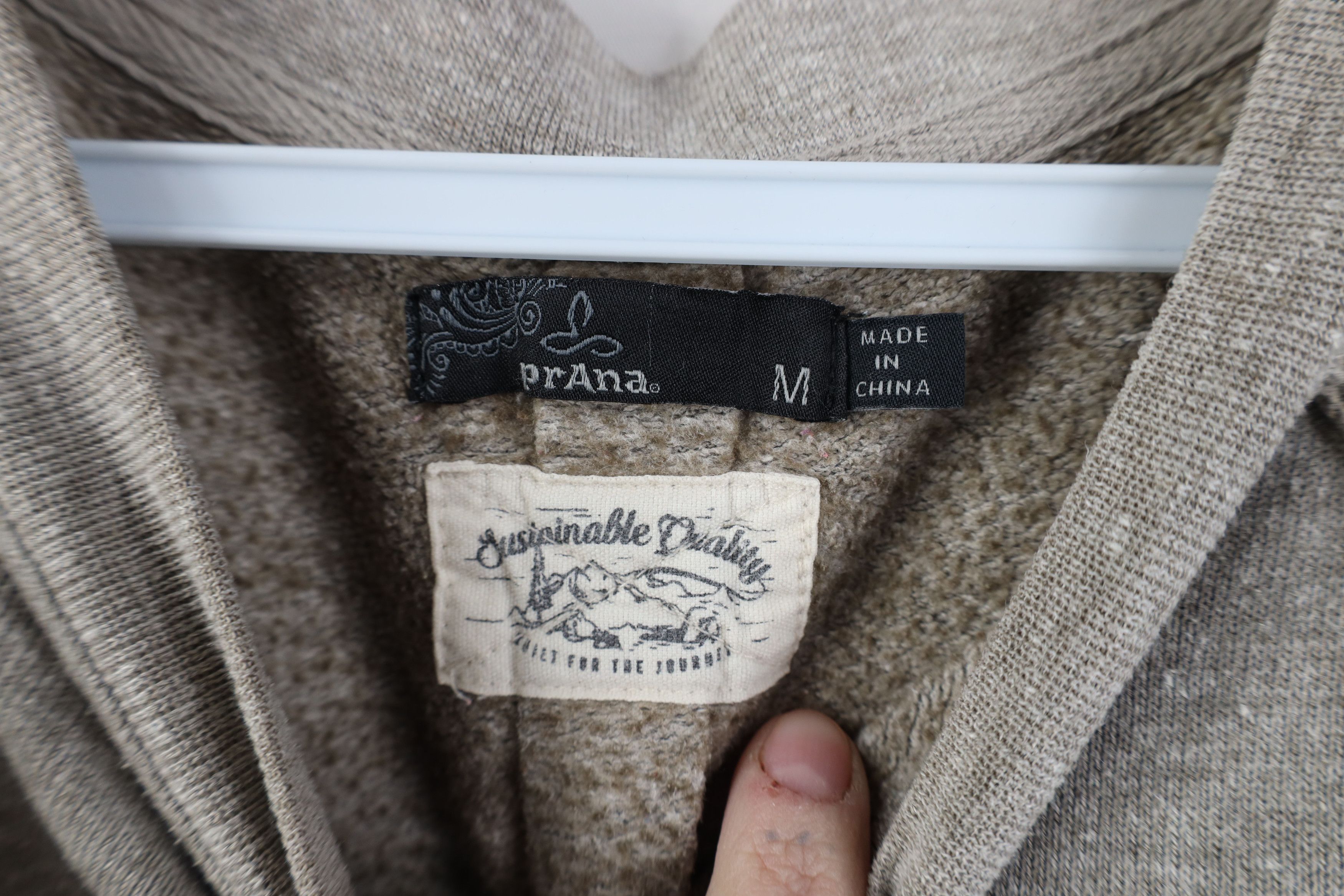 Prana prAna Breathe Blank Linen Blend Crewneck Sweatshirt Gray Size M / US 6-8 / IT 42-44 - 6 Thumbnail