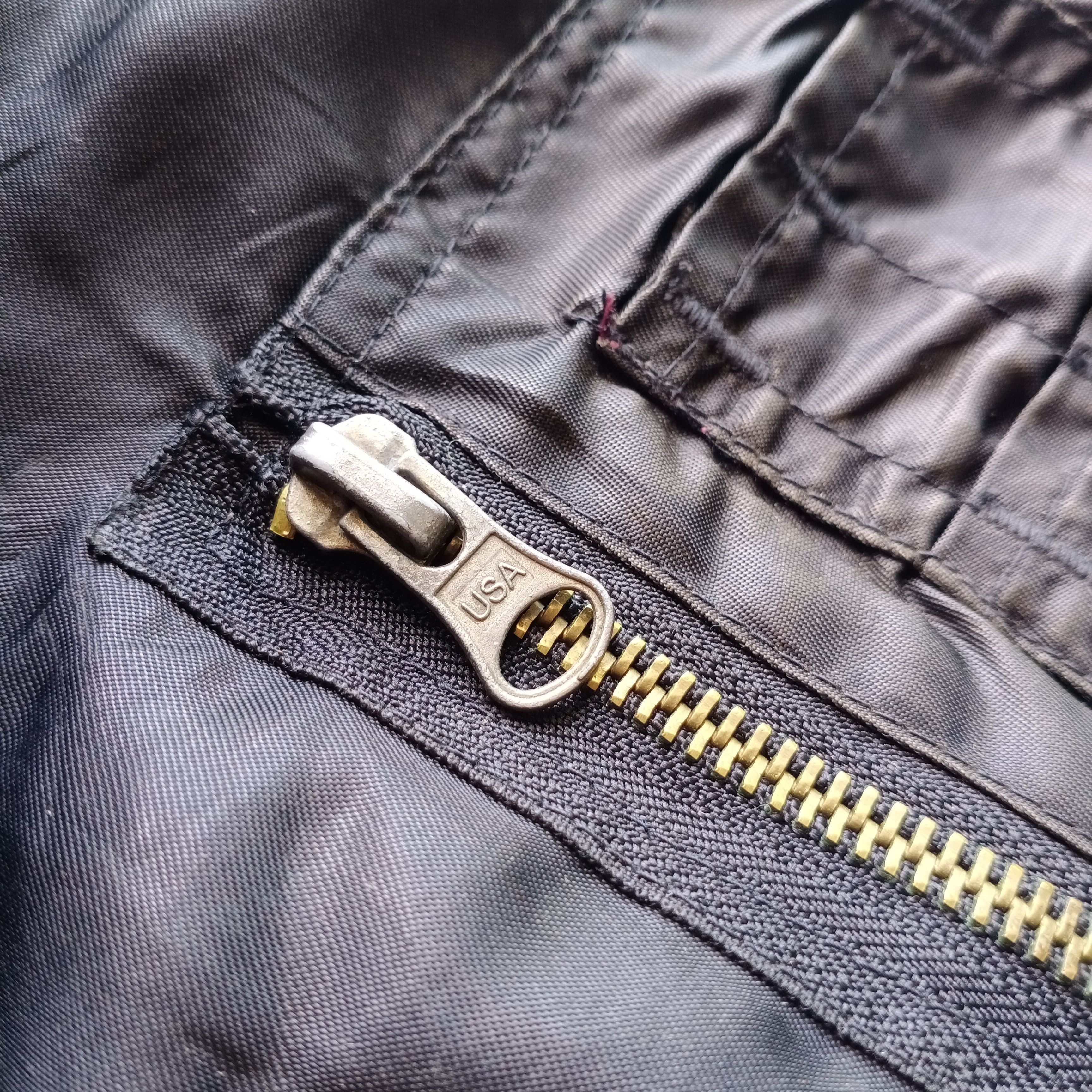Vintage VTG MA-1 (USAF) Flyer's Intermediate Bomber Jacket USA 🇺🇸 Size US L / EU 52-54 / 3 - 7 Thumbnail