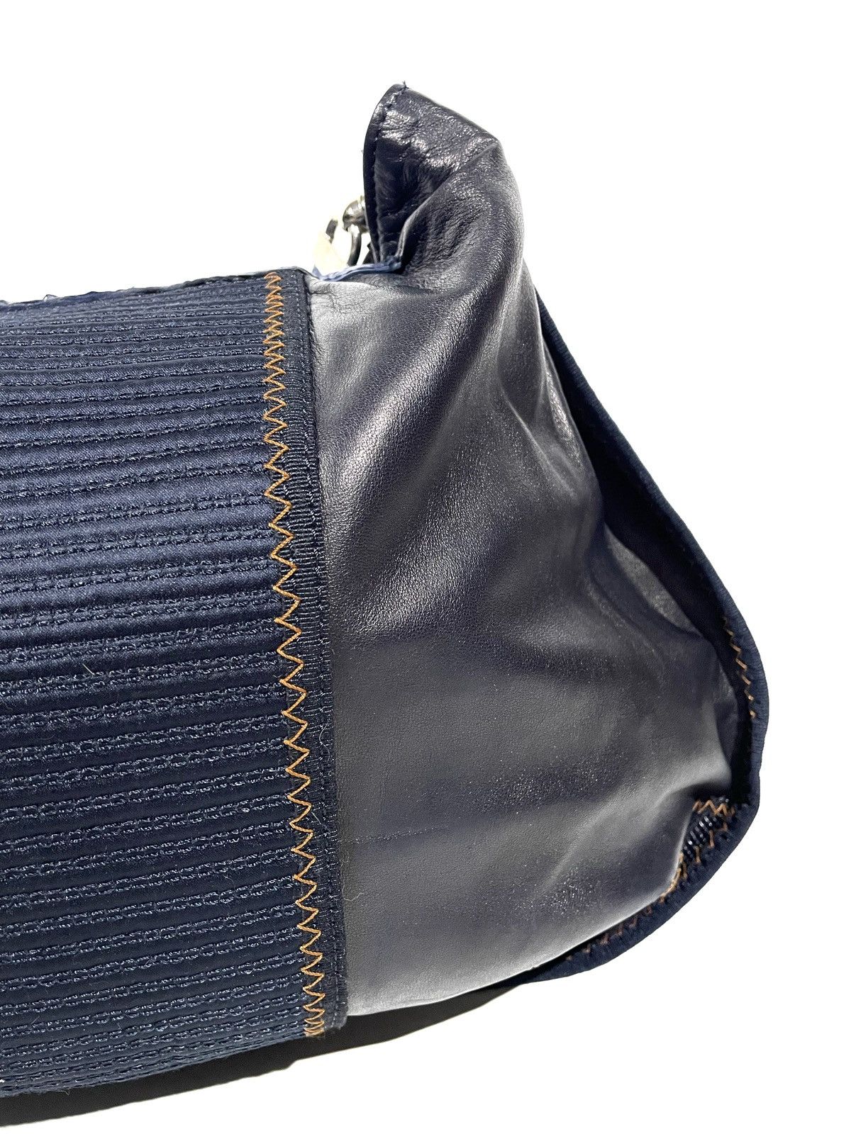 Gianfranco Ferre Gianfranco Ferre Blue Shoulder Limited Bag Crocodile Leather Size ONE SIZE - 9 Thumbnail