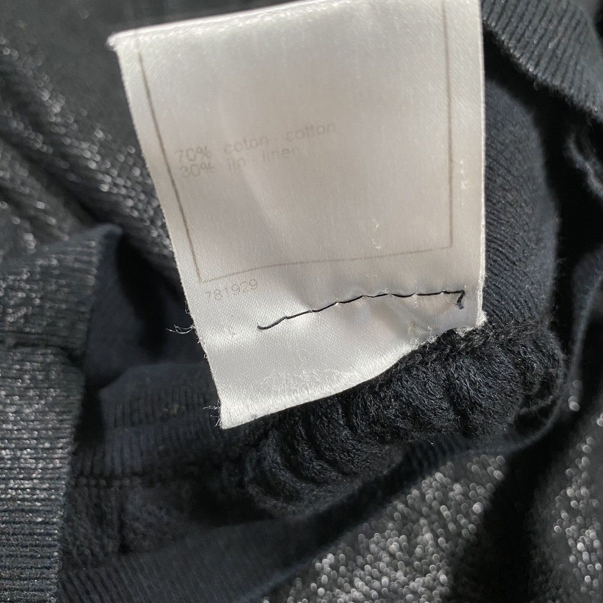 Chanel × Vintage Vintage Chanel Black Coated Skirt Size 24" / US 00 / IT 34 - 16 Thumbnail