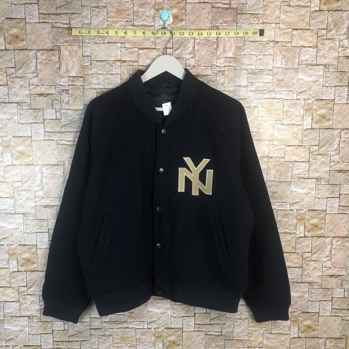 New York Yankees Comol Lake New York Black Bomber Jacket #A13 Size US L / EU 52-54 / 3 - 1 Thumbnail