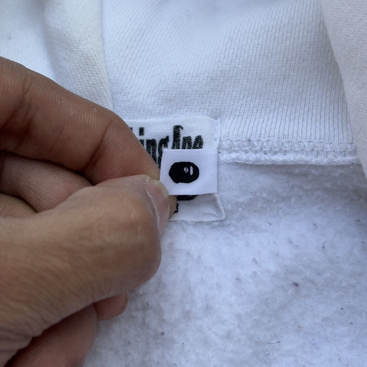 Bape Bape Logo Zip up Hoodie Size US XL / EU 56 / 4 - 9 Thumbnail