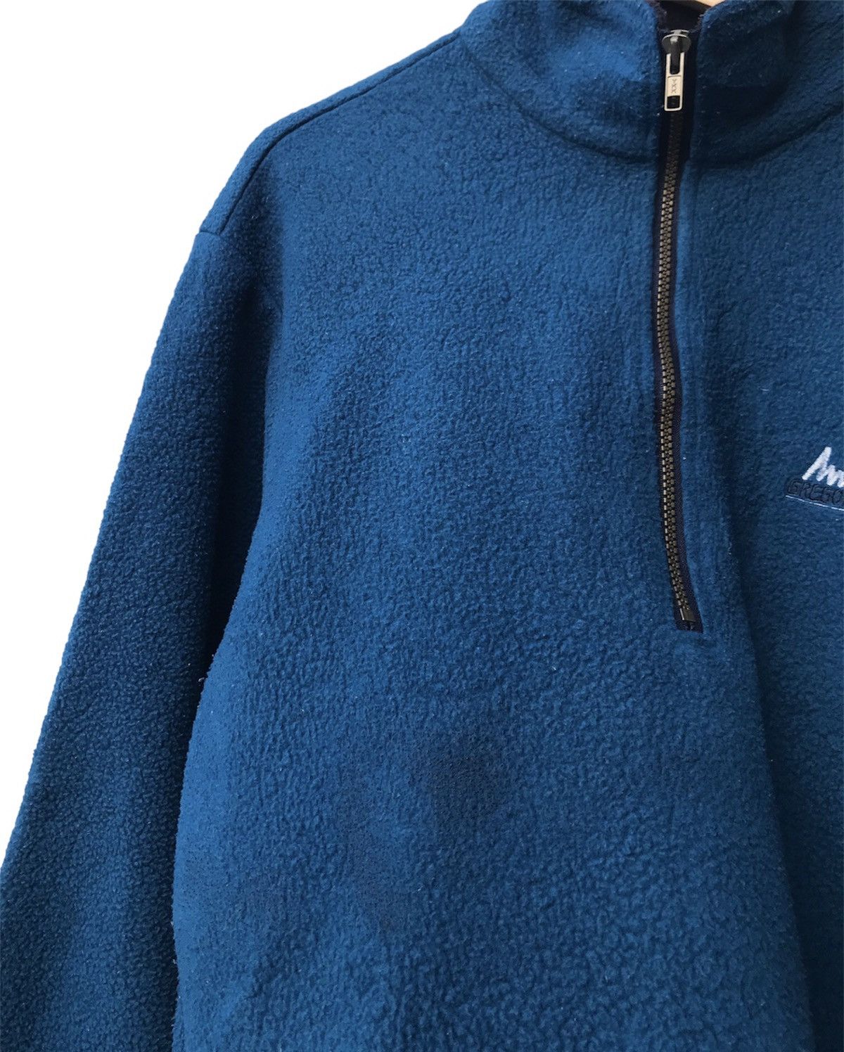 Gregory × Vintage Vintage 90’s Gregory Quarter Zip Fleece Sweater Size US L / EU 52-54 / 3 - 5 Thumbnail