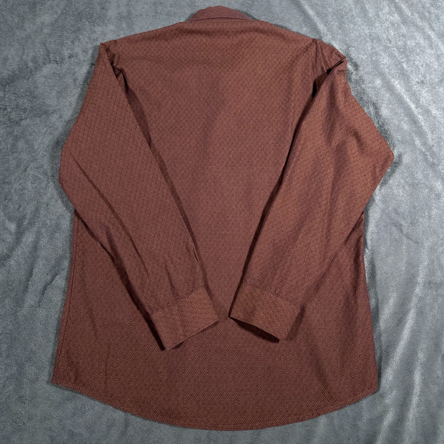 Hugo Boss VINTAGE HUGO BOSS Men's Shirt Long Sleeve Button-Up Collared Cotton Geometric 90s Fall Spring Summer Winter Size US S / EU 44-46 / 1 - 5 Thumbnail