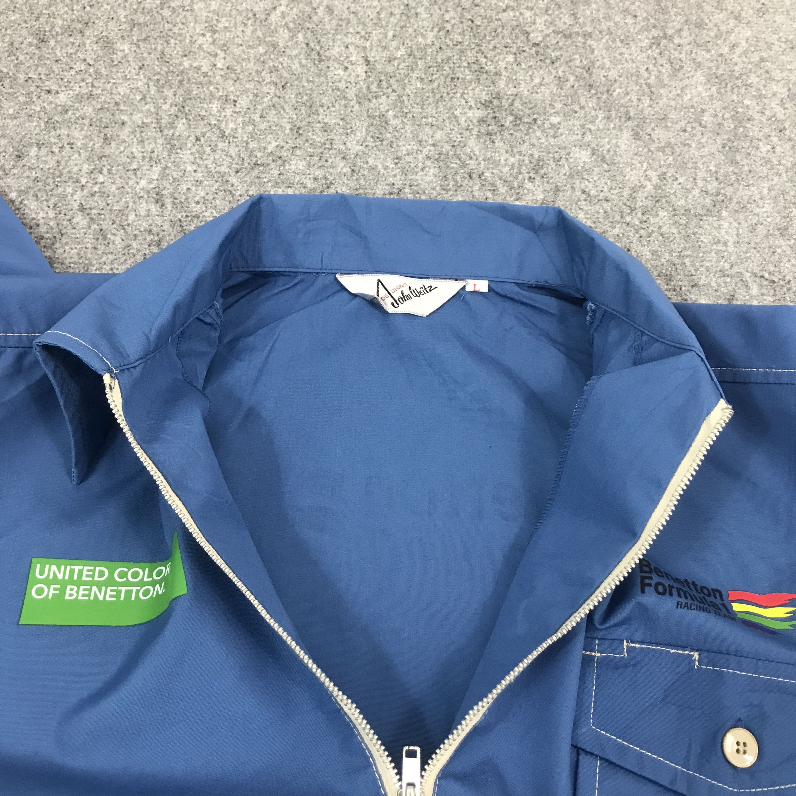 Benetton × United Colors Of Benetton UNITED COLOUR OF BENETTON FORMULA 1 RACING TEAM JACKET Size US L / EU 52-54 / 3 - 7 Thumbnail