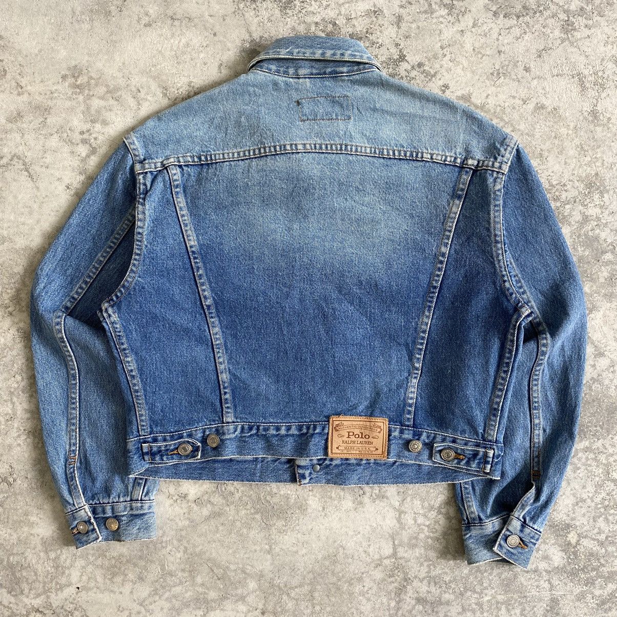 Polo Ralph Lauren Vintage 90’s Polo Ralph Lauren Country Western Denim Jacket Size L / US 10 / IT 46 - 13 Thumbnail
