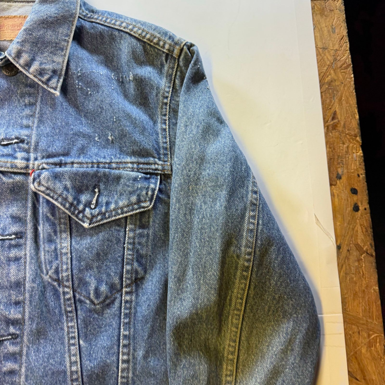 Levi's Levi Denim Jacket With Patches Size 36 Size XS / US 0-2 / IT 36-38 - 5 Thumbnail