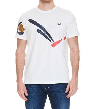 Fred Perry × Vintage 🇺🇸 Vintage Y2K Fred Perry Art T-Shirt Retro Rare Hype Size US M / EU 48-50 / 2 - 2 Thumbnail