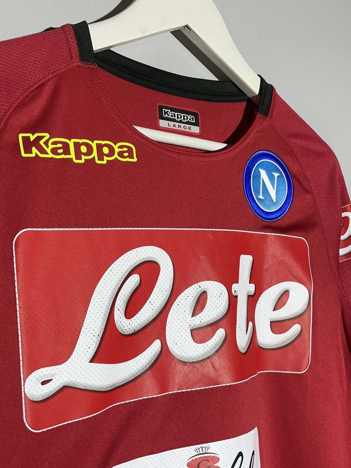 Kappa SSC Napoli Kappa Pre Race Y2k Streetwear Football Jersey Size US L / EU 52-54 / 3 - 7 Thumbnail