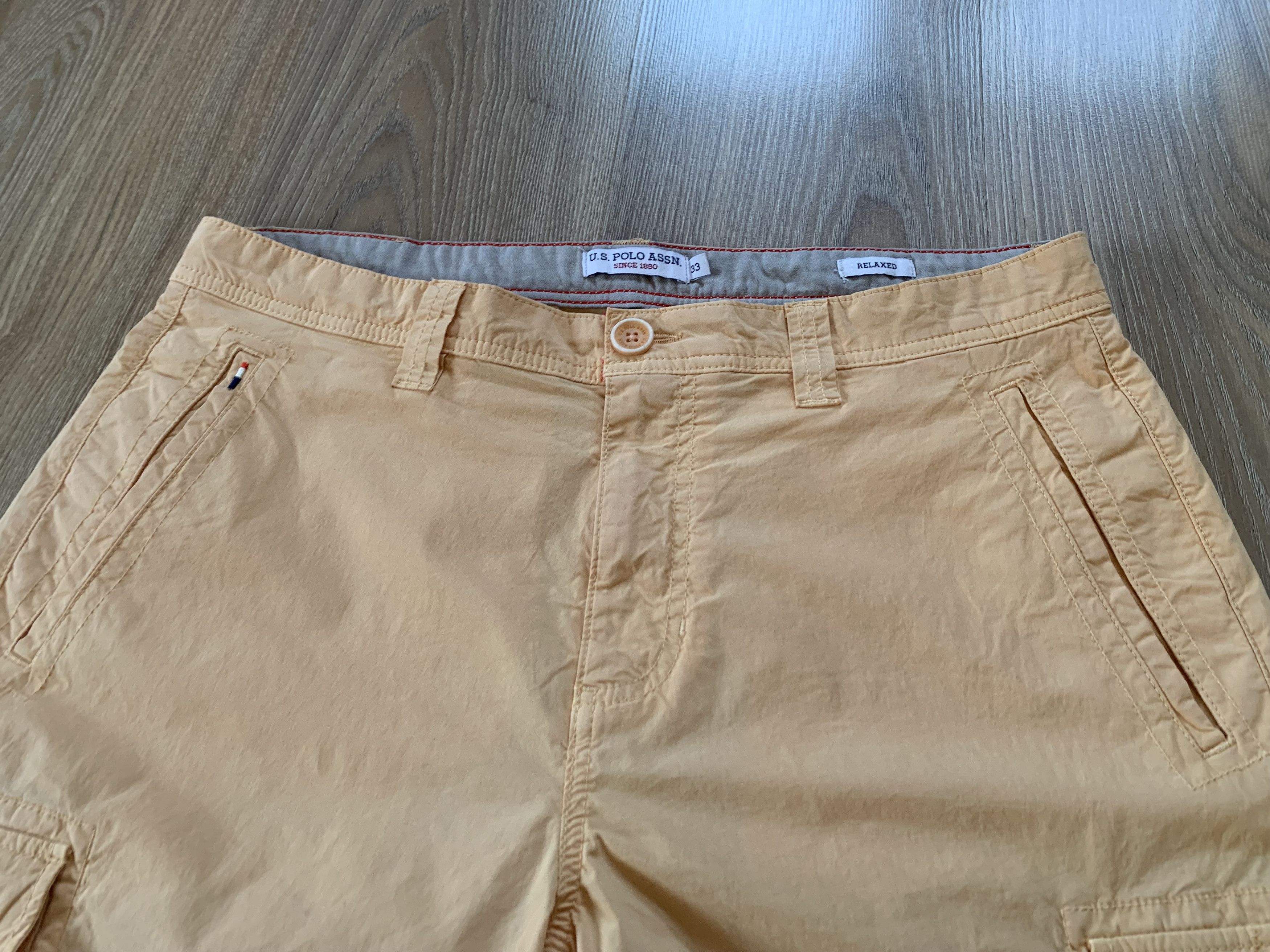 U.S. Polo Assn. U.S. Polo Assn Relaxed Cargo Shorts Size US 33 - 4 Thumbnail