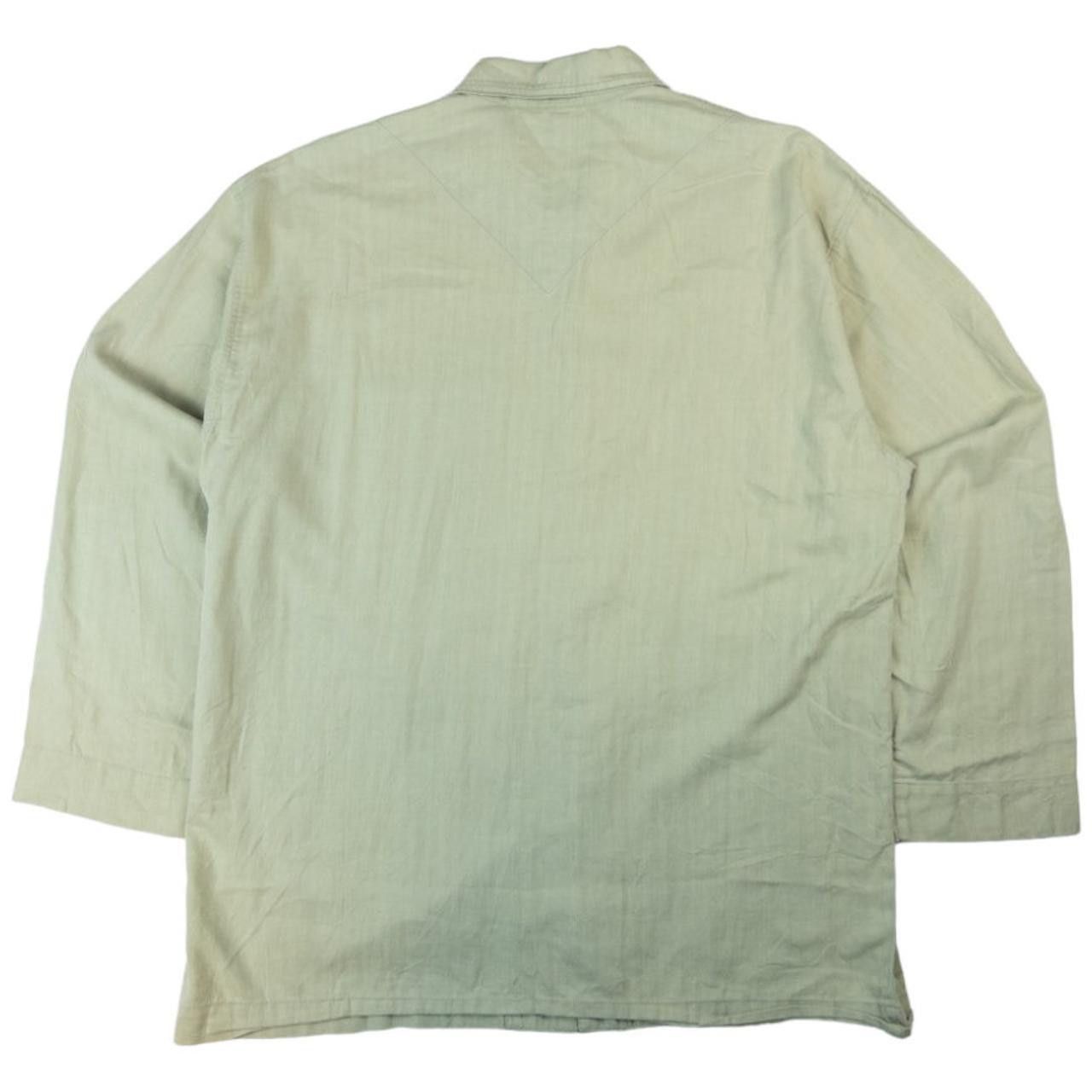Issey Miyake Vintage Issey Miyake Long Sleeve Button Up Shirt Size M Size US M / EU 48-50 / 2 - 2 Thumbnail