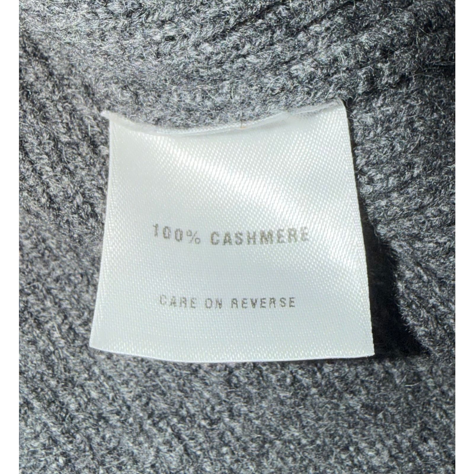 St. John St. John Sport Womens 100% Cashmere Sweater Gray Zip Fur XL Size XL / US 12-14 / IT 48-50 - 3 Thumbnail