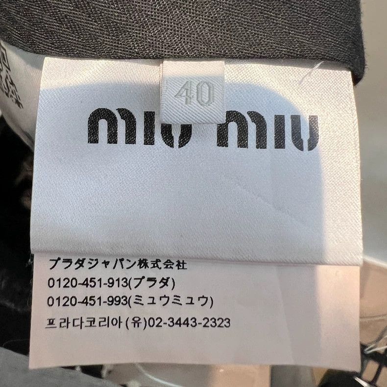 Miu Miu miu miu Plaid wool shorts Size 39" - 5 Thumbnail