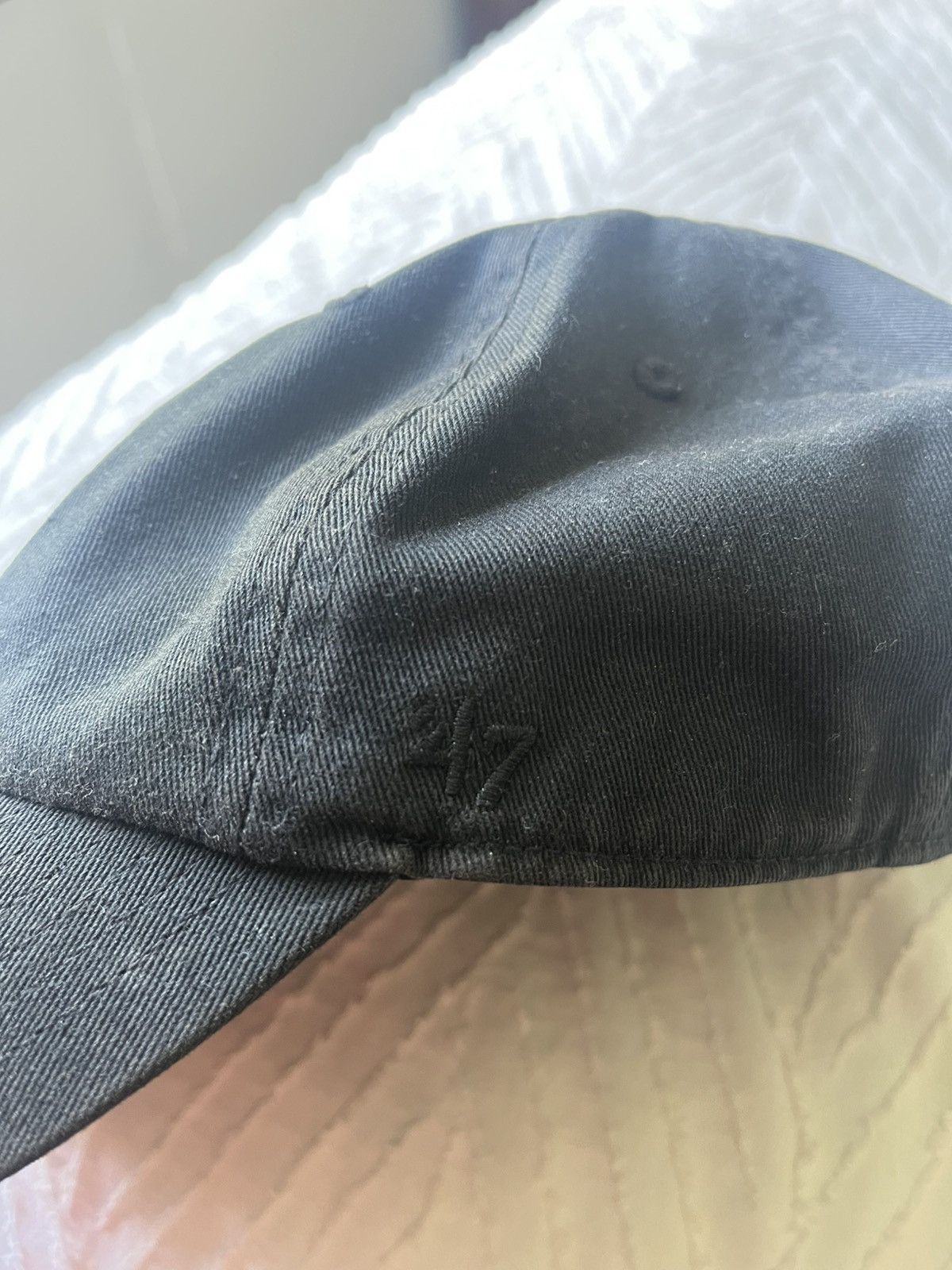 47 Brand Black White Sox Hat Size ONE SIZE - 2 Thumbnail
