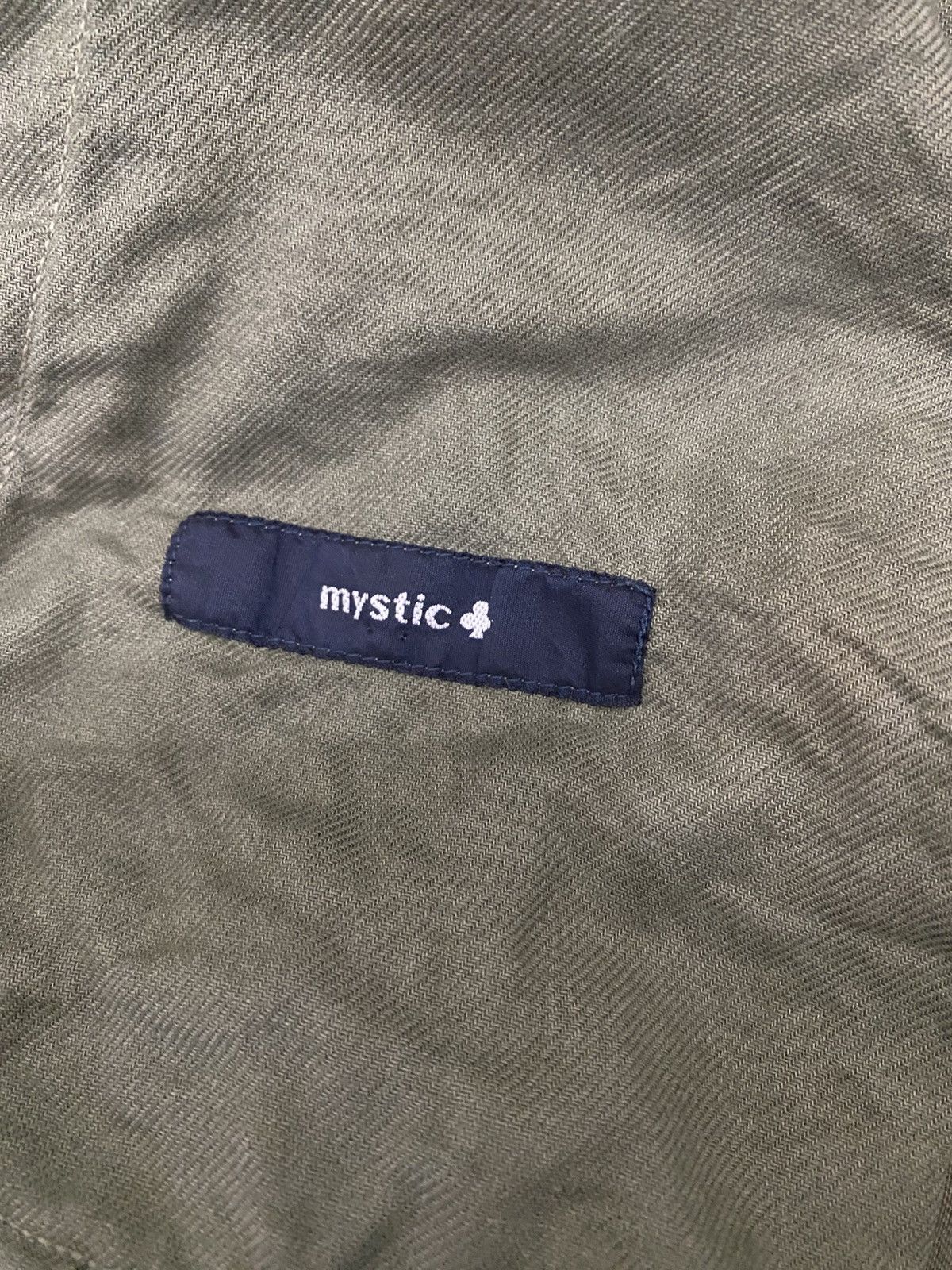 Hysteric Glamour × If Six Was Nine × Japanese Brand Mystic Parachute Flared 6 Pocket Olive Green Cargo Pants Size US 34 / EU 50 - 13 Thumbnail