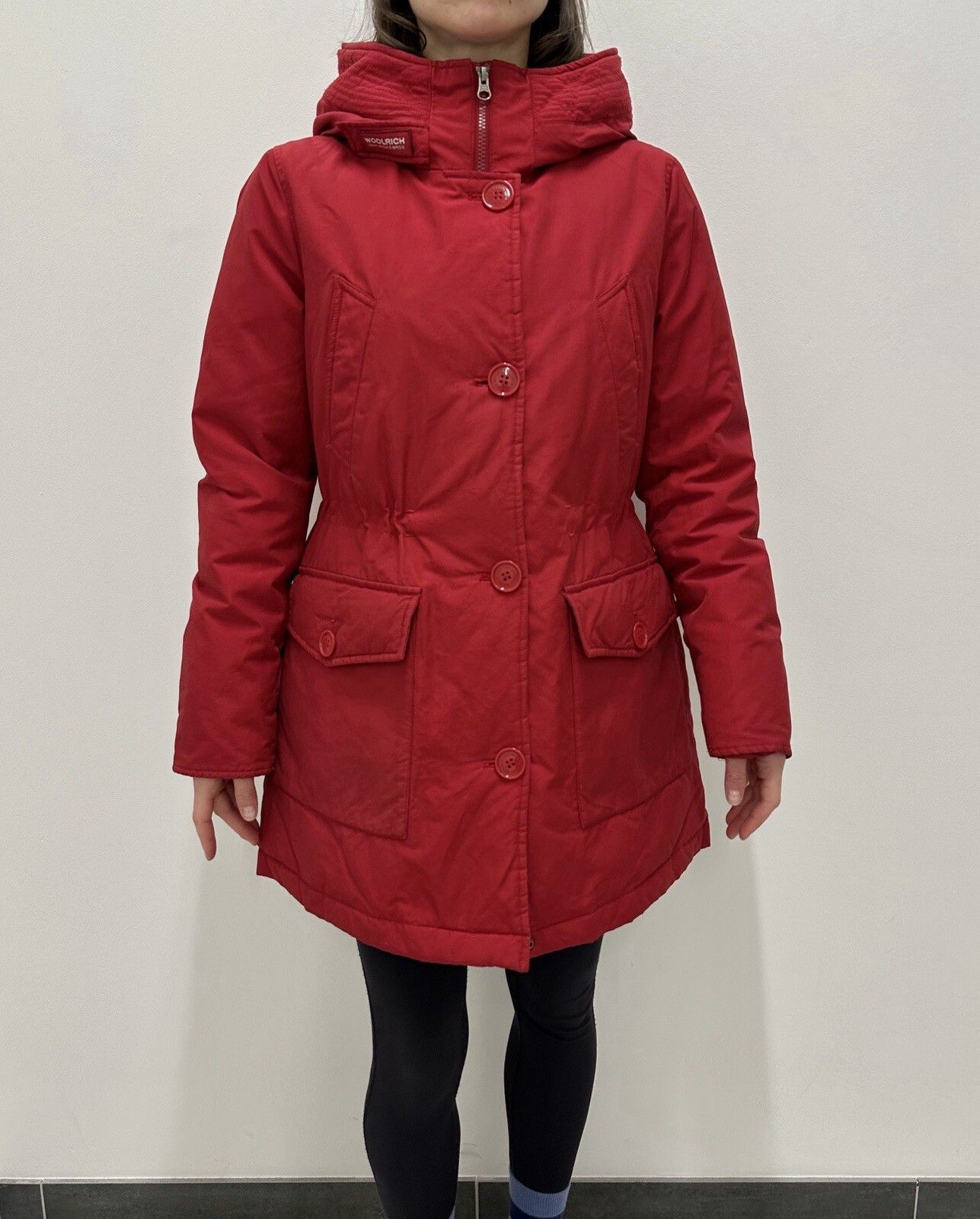 Woolrich Woolen Mills DDP Woolrich Down Puffer Womens Jacket Red size M Size M / US 6-8 / IT 42-44 - 1 Thumbnail